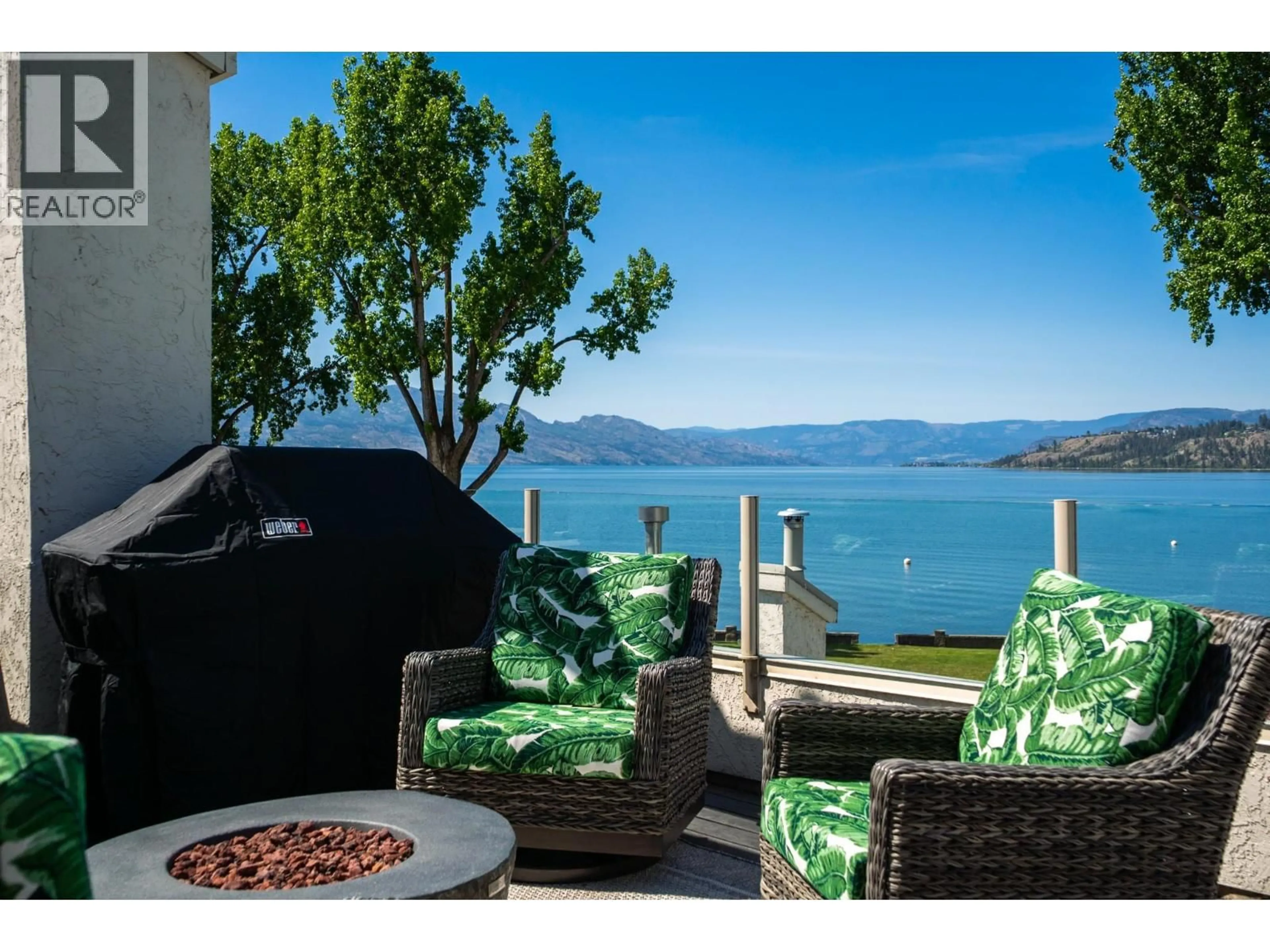 Patio, water/lake/river/ocean view for 309 - 2900 ABBOTT STREET, Kelowna British Columbia V1Y1G6