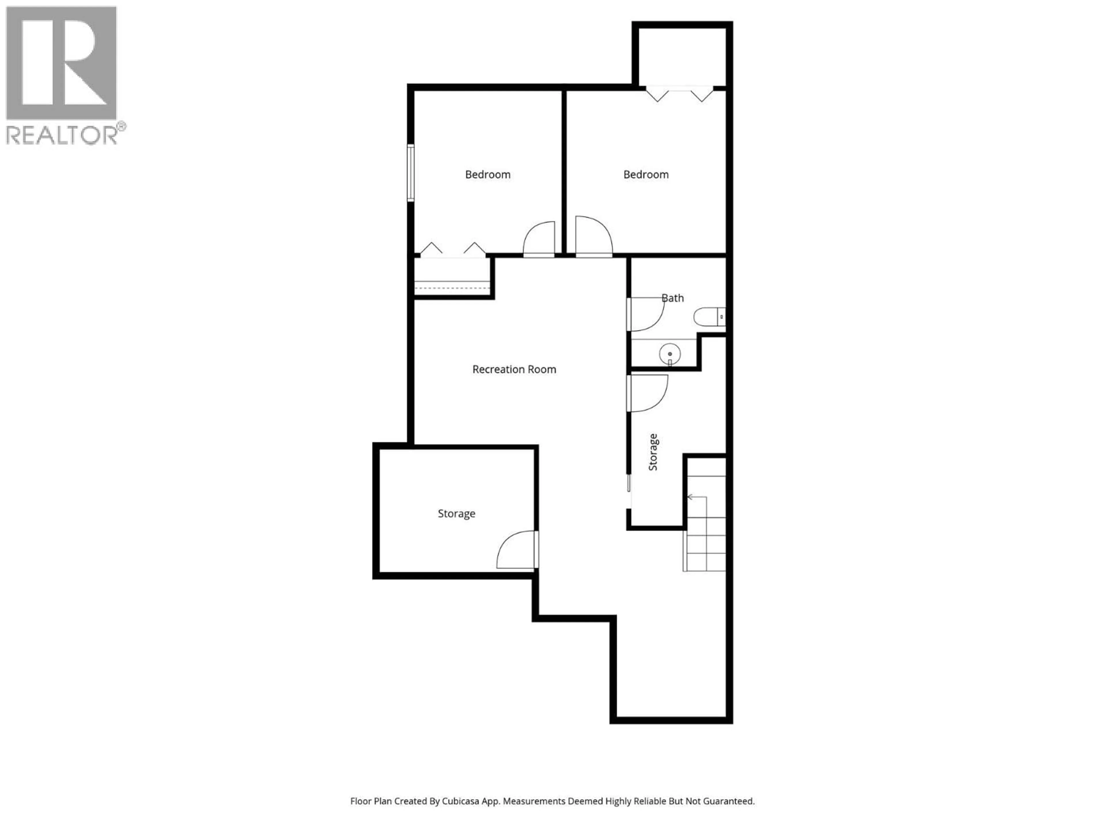Floor plan for 4 - 1195 14 STREET, Kamloops British Columbia V2B8L1