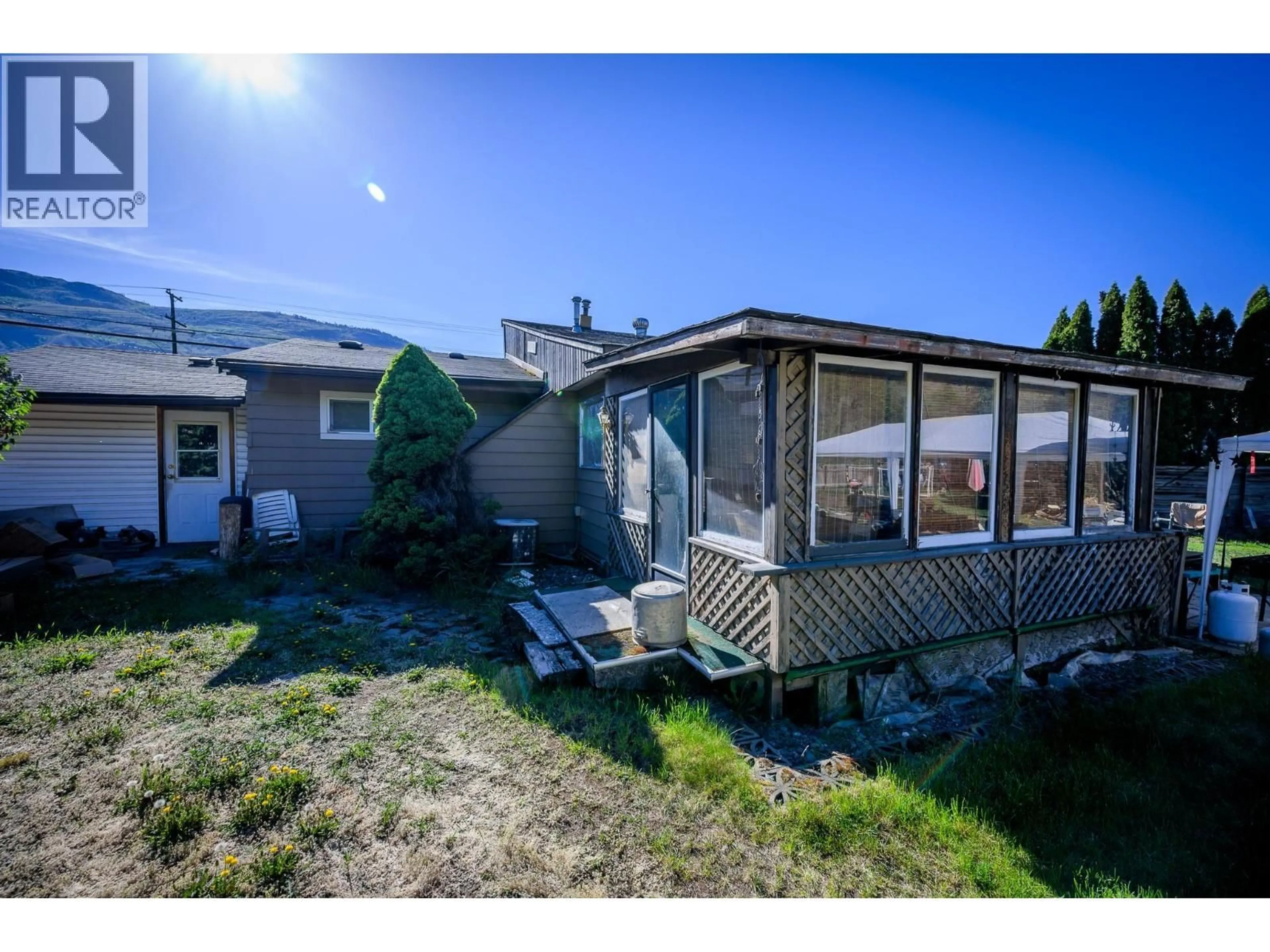 A pic from outside/outdoor area/front of a property/back of a property/a pic from drone, unknown for 2810 WESTSYDE ROAD, Kamloops British Columbia V2B7E3