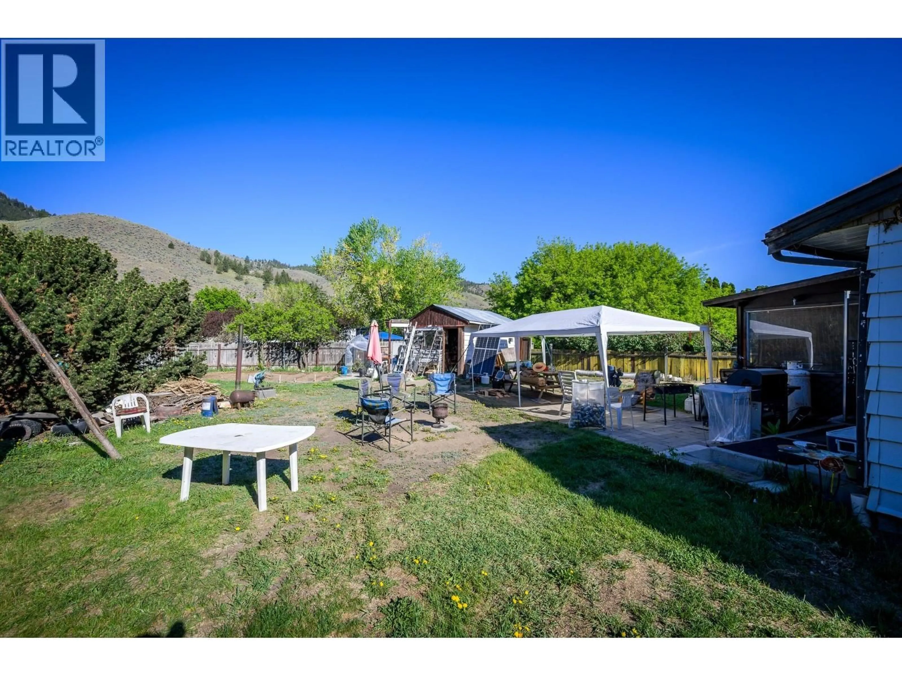 A pic from outside/outdoor area/front of a property/back of a property/a pic from drone, mountain view for 2810 WESTSYDE ROAD, Kamloops British Columbia V2B7E3