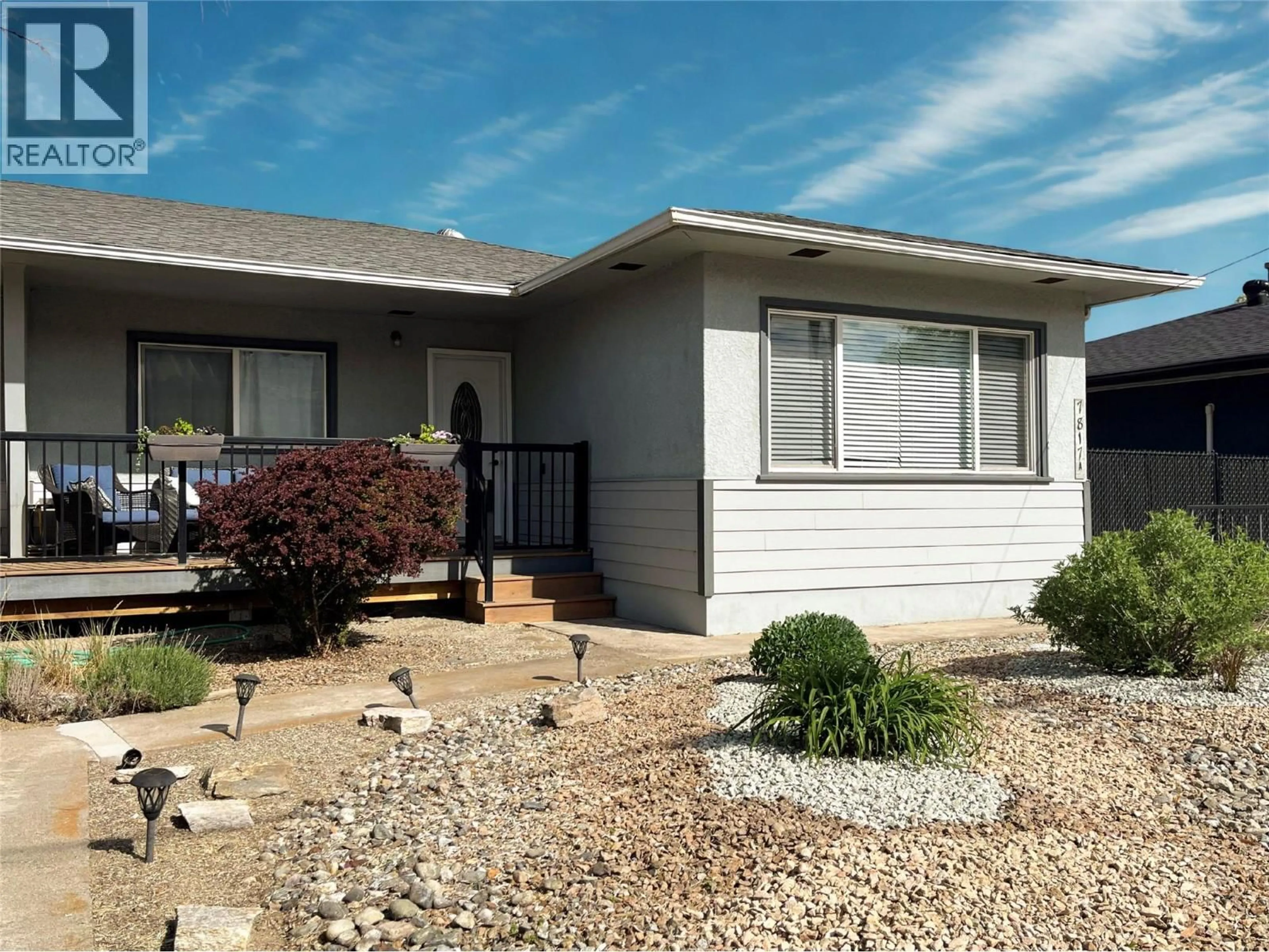 Home with vinyl exterior material, street for 7817 89TH STREET, Osoyoos British Columbia V0H1V0
