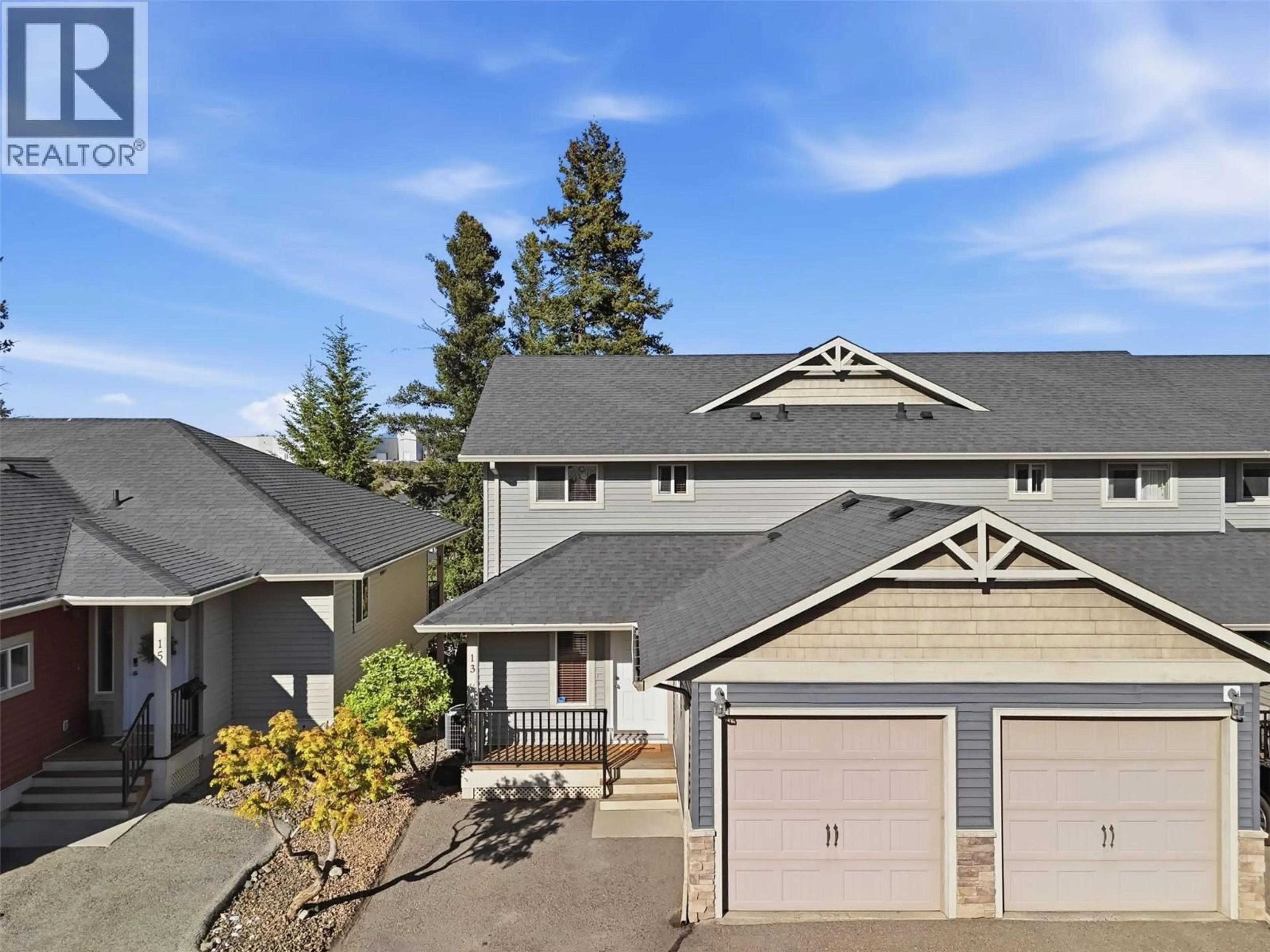 A pic from outside/outdoor area/front of a property/back of a property/a pic from drone, unknown for 13 - 1900 HUGH ALLAN DRIVE, Kamloops British Columbia V1S0A8