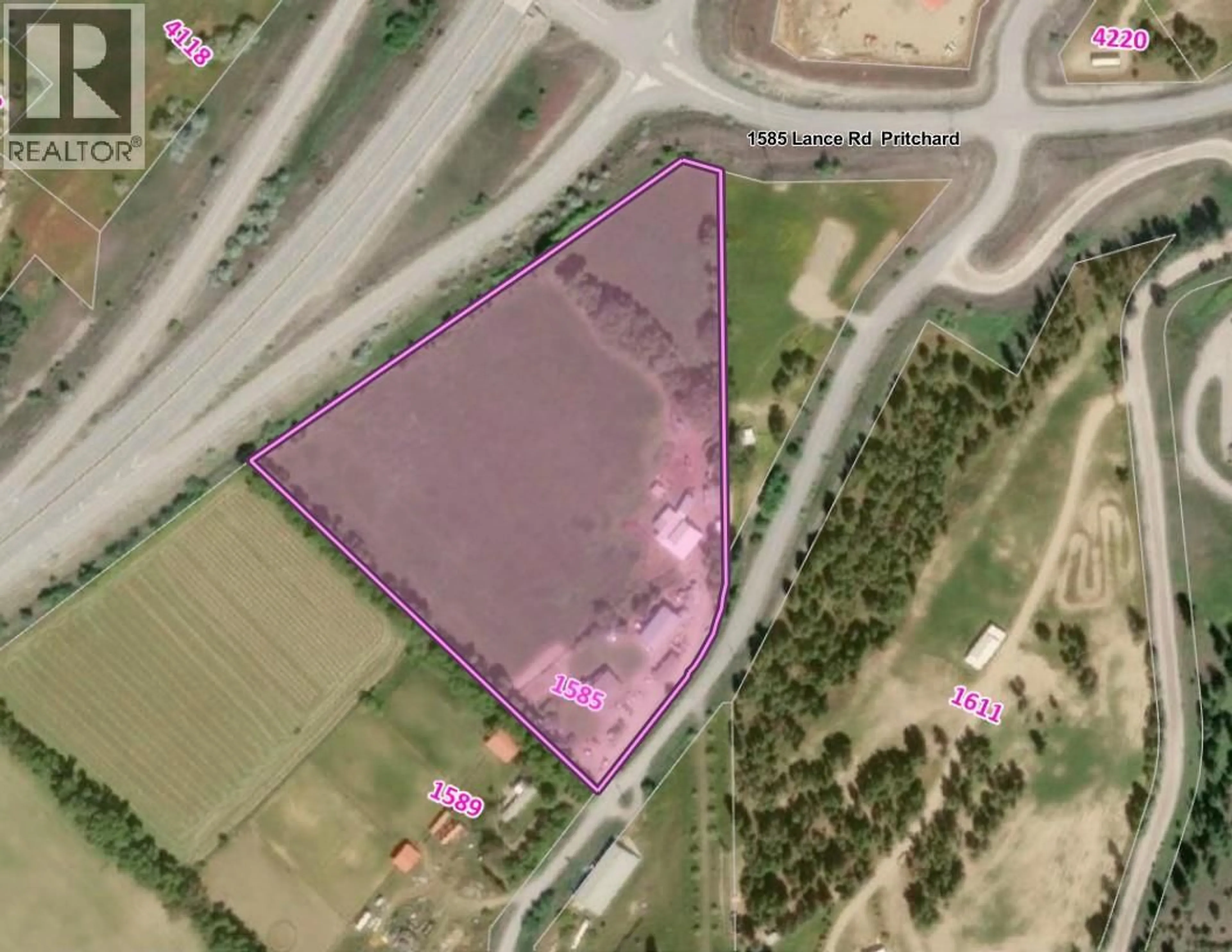 Picture of a map for 1585 LANCE ROAD, Pritchard British Columbia V0E2P0