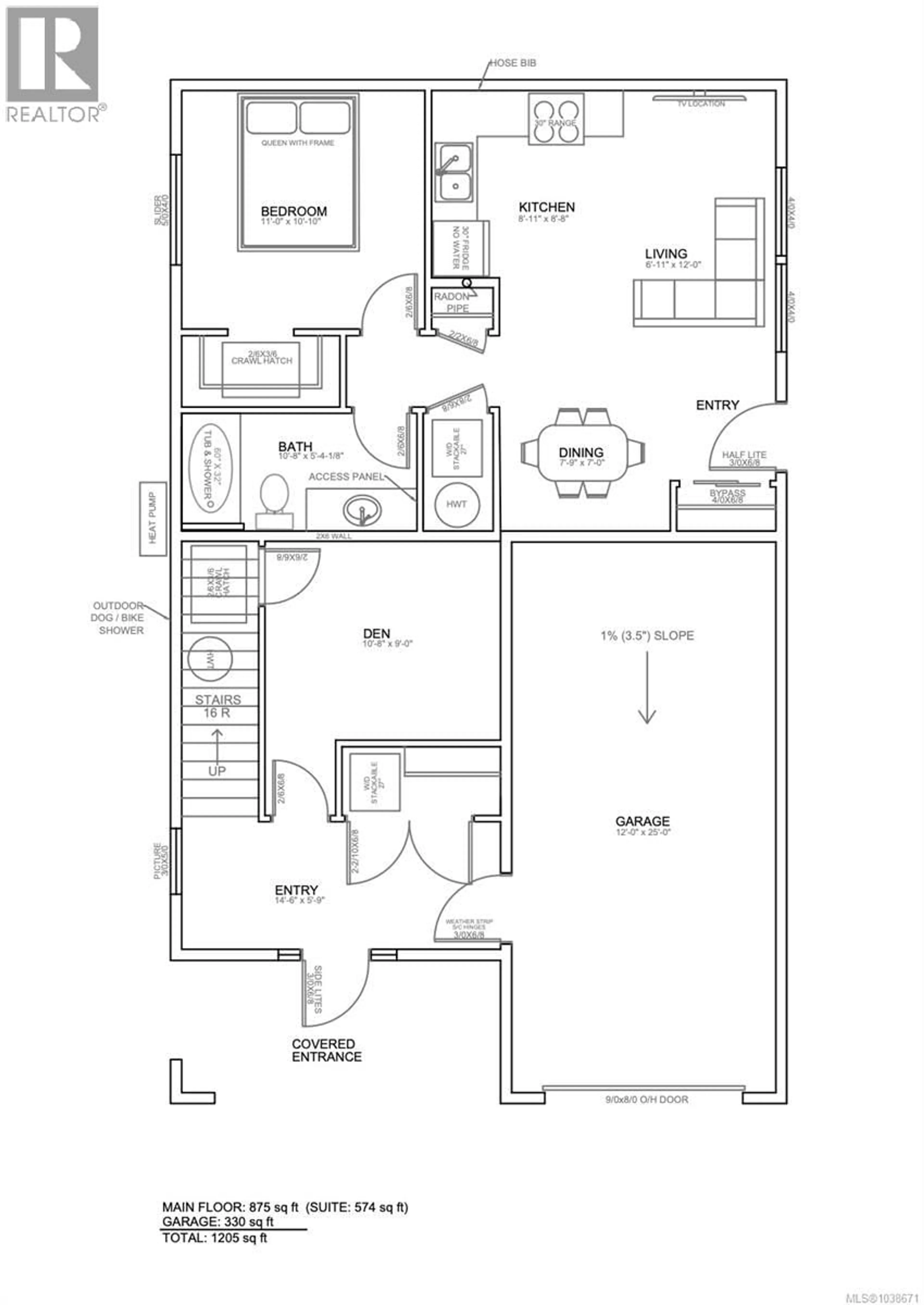 Floor plan for 3229 SUTTON ROAD, Cumberland British Columbia V0R1S0