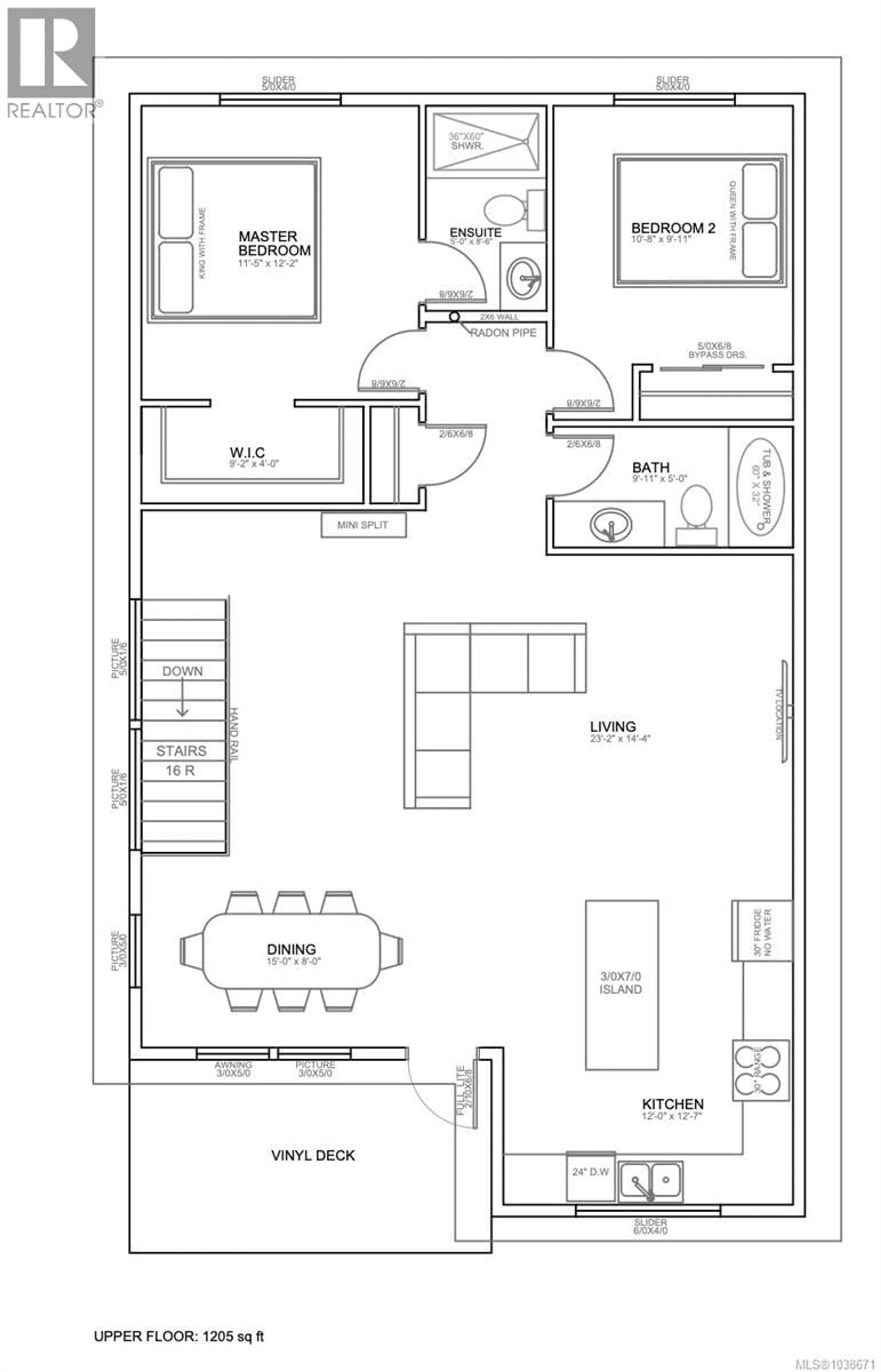 Floor plan for 3229 SUTTON ROAD, Cumberland British Columbia V0R1S0