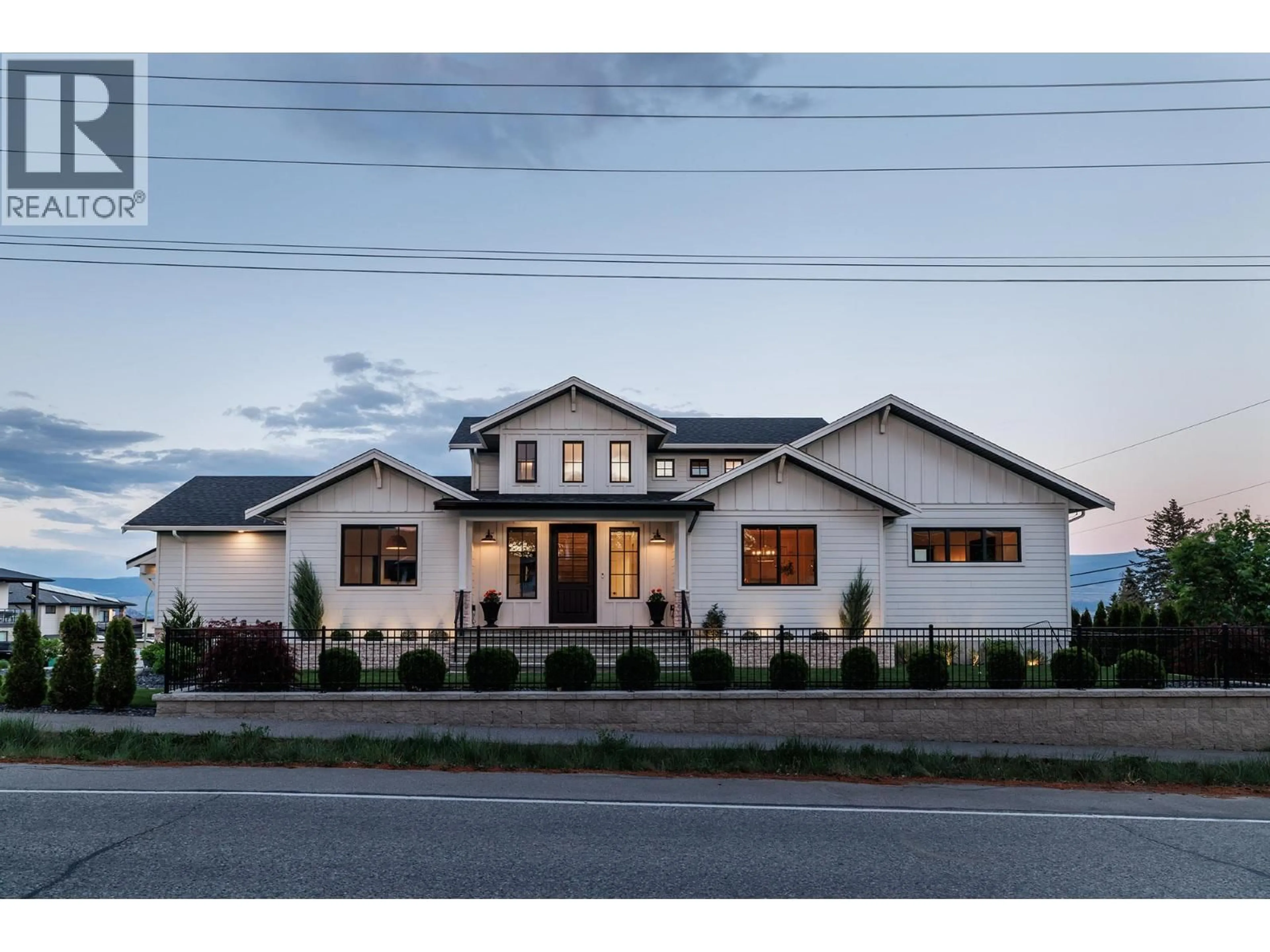Home with vinyl exterior material, street for 715 LAKE COURT, West Kelowna British Columbia V4T2E9