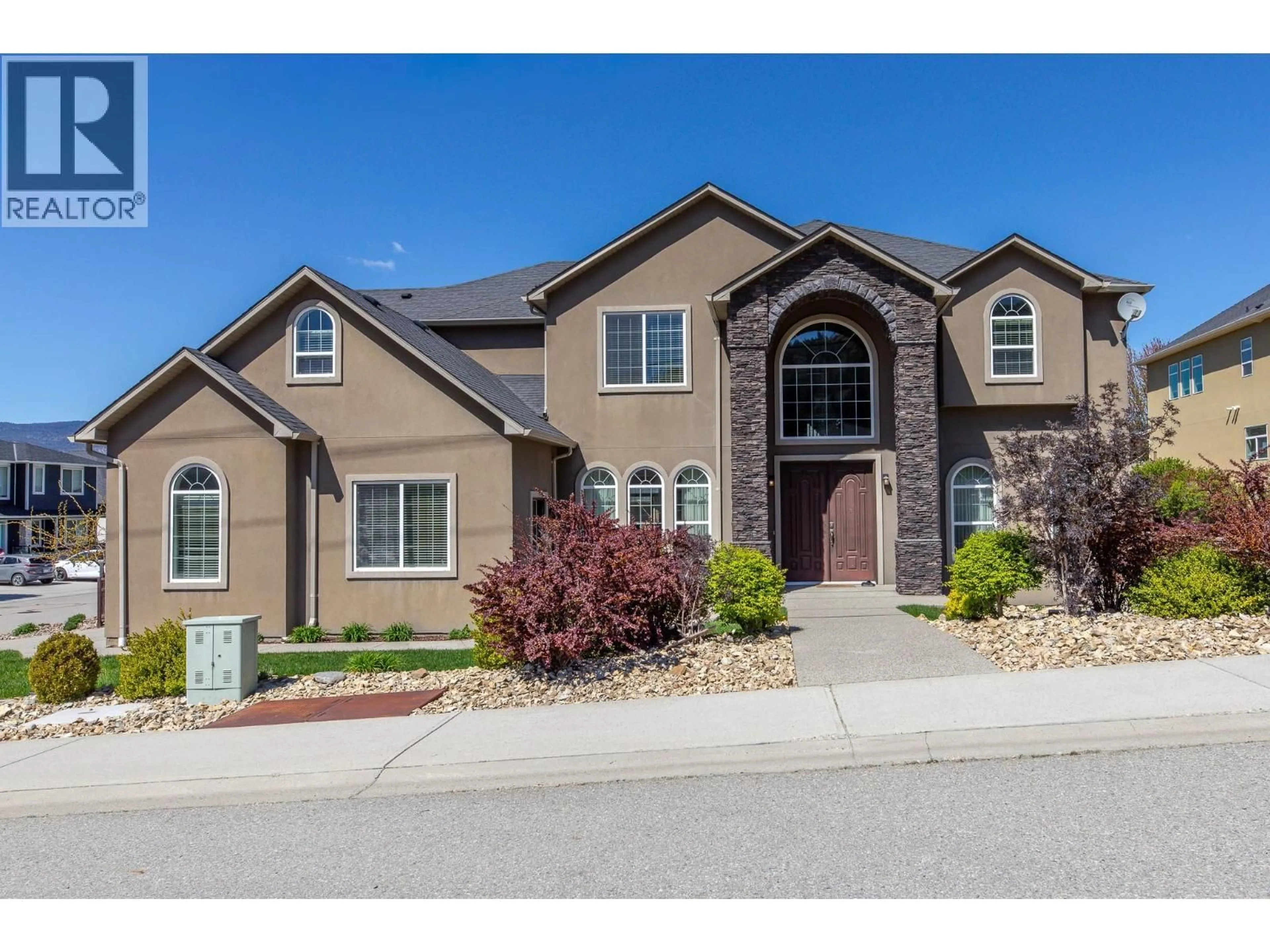 Home with brick exterior material, street for 2377 WILTSE DRIVE, Penticton British Columbia V2A7X7