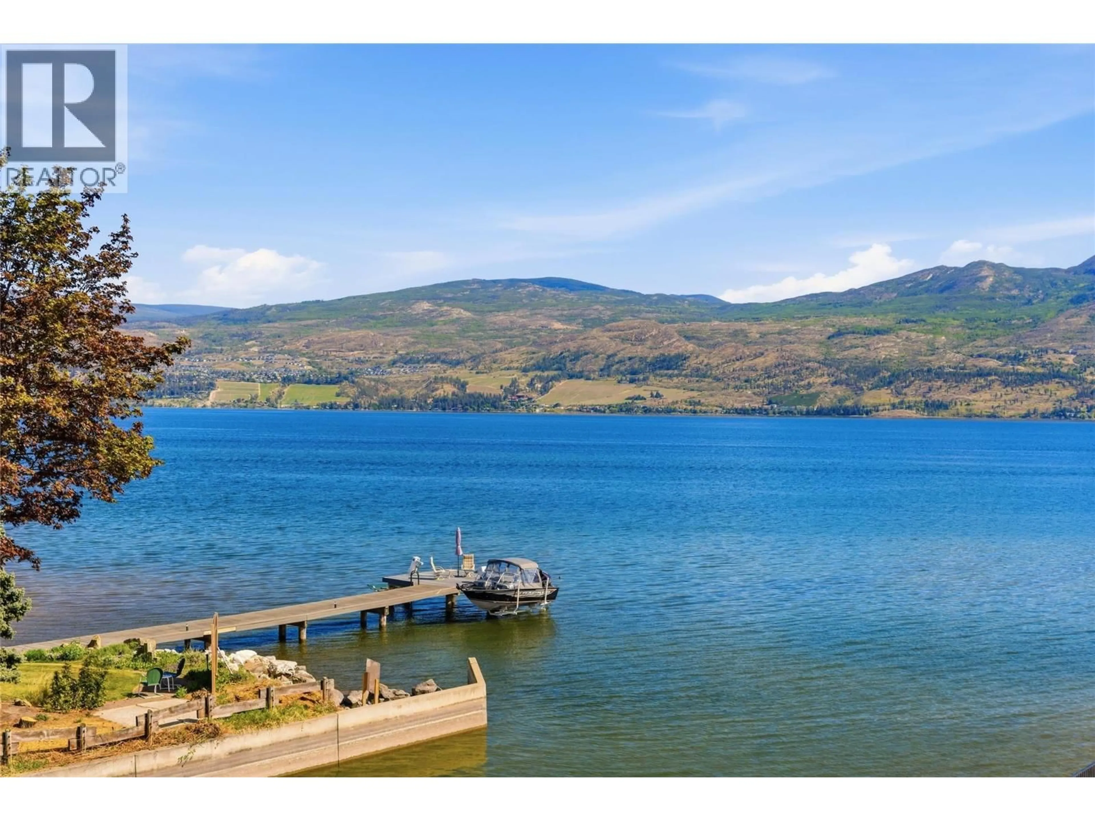 A pic from outside/outdoor area/front of a property/back of a property/a pic from drone, water/lake/river/ocean view for 7305 - 4024 PRITCHARD DRIVE, West Kelowna British Columbia V4T3E4