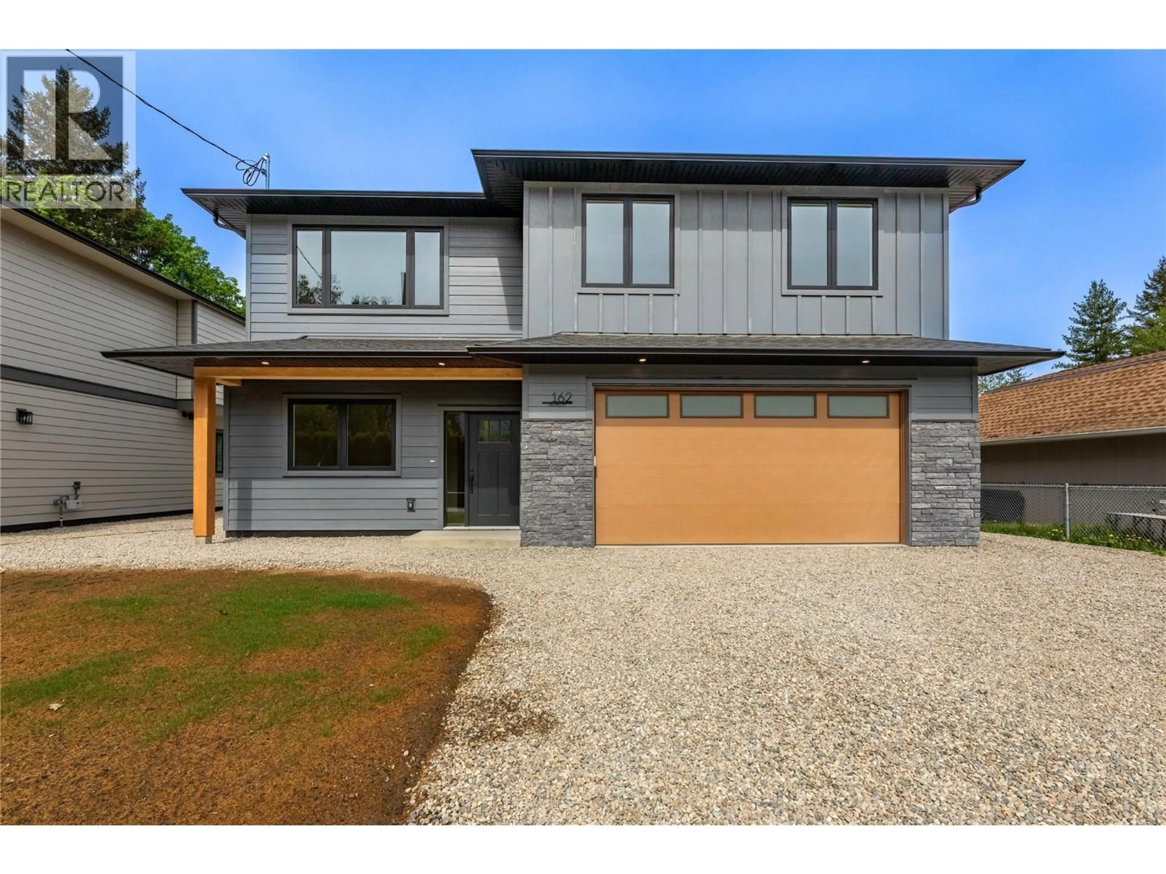 Home with brick exterior material, street for 162 JAMES STREET, Grindrod British Columbia V0E1Y0
