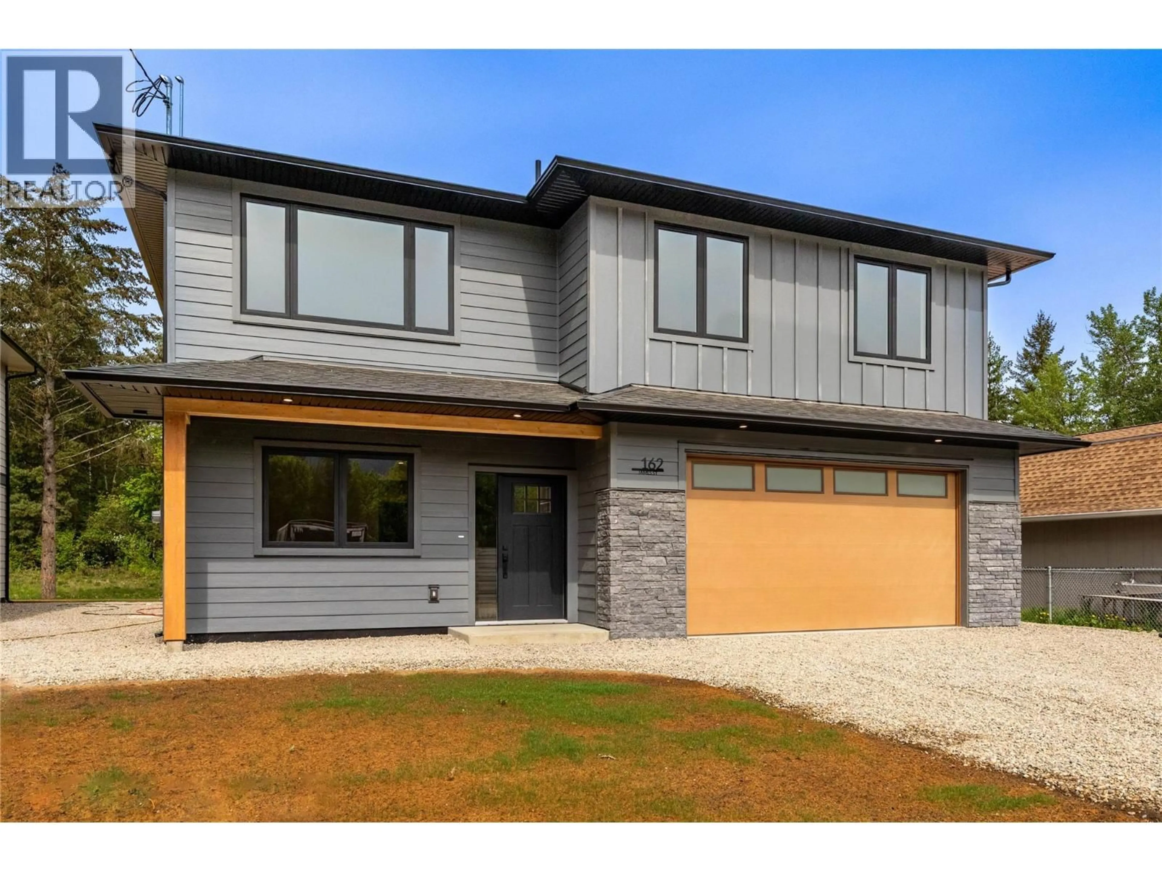 Home with brick exterior material, street for 162 JAMES STREET, Grindrod British Columbia V0E1Y0