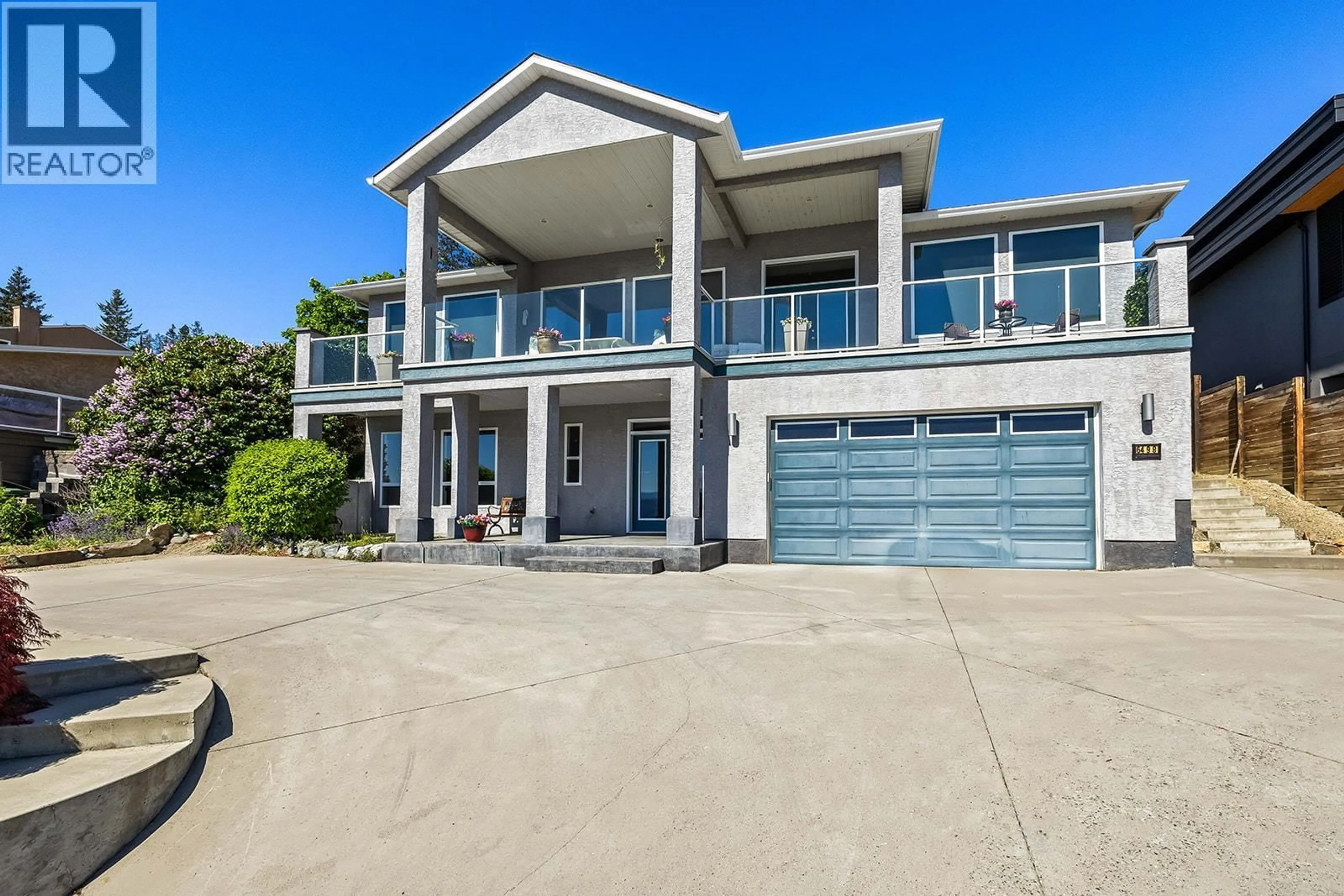 Home with vinyl exterior material, water/lake/river/ocean view for 6498 SHERBURN ROAD, Peachland British Columbia V0H1X7