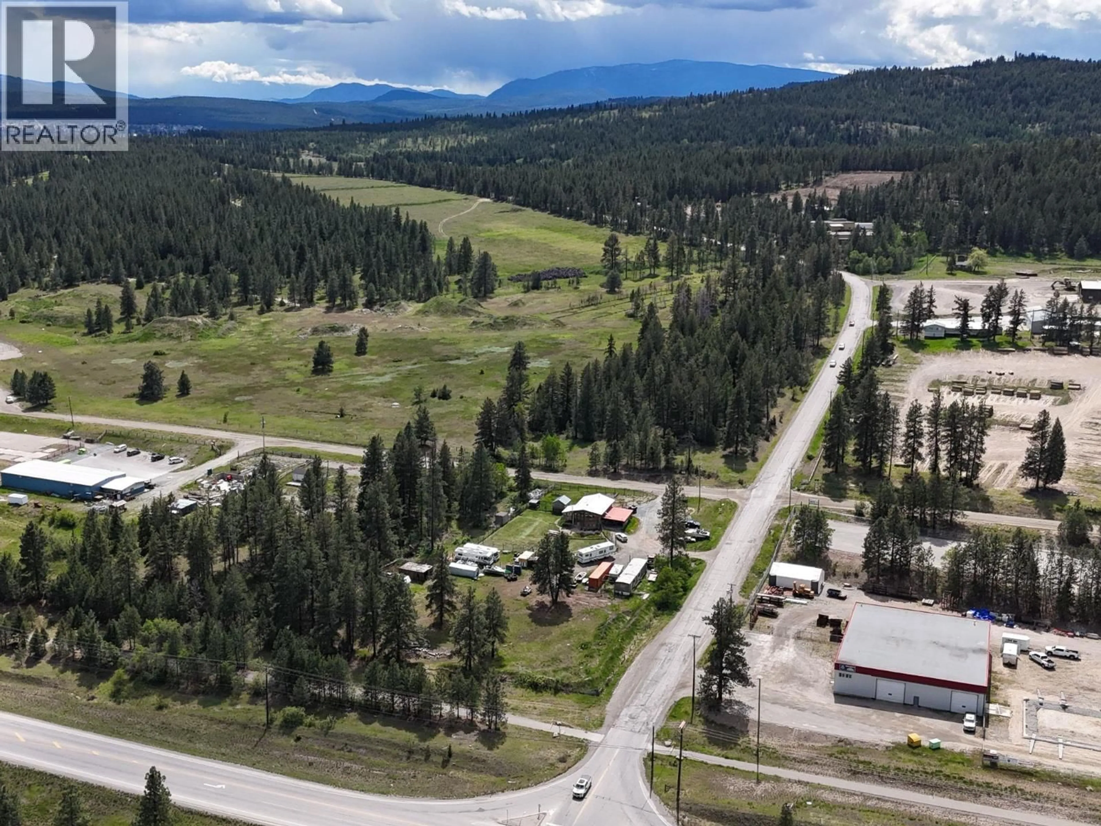 A pic from outside/outdoor area/front of a property/back of a property/a pic from drone, mountain view for 4300 ECHO FIELD ROAD, Cranbrook British Columbia V1C7B6