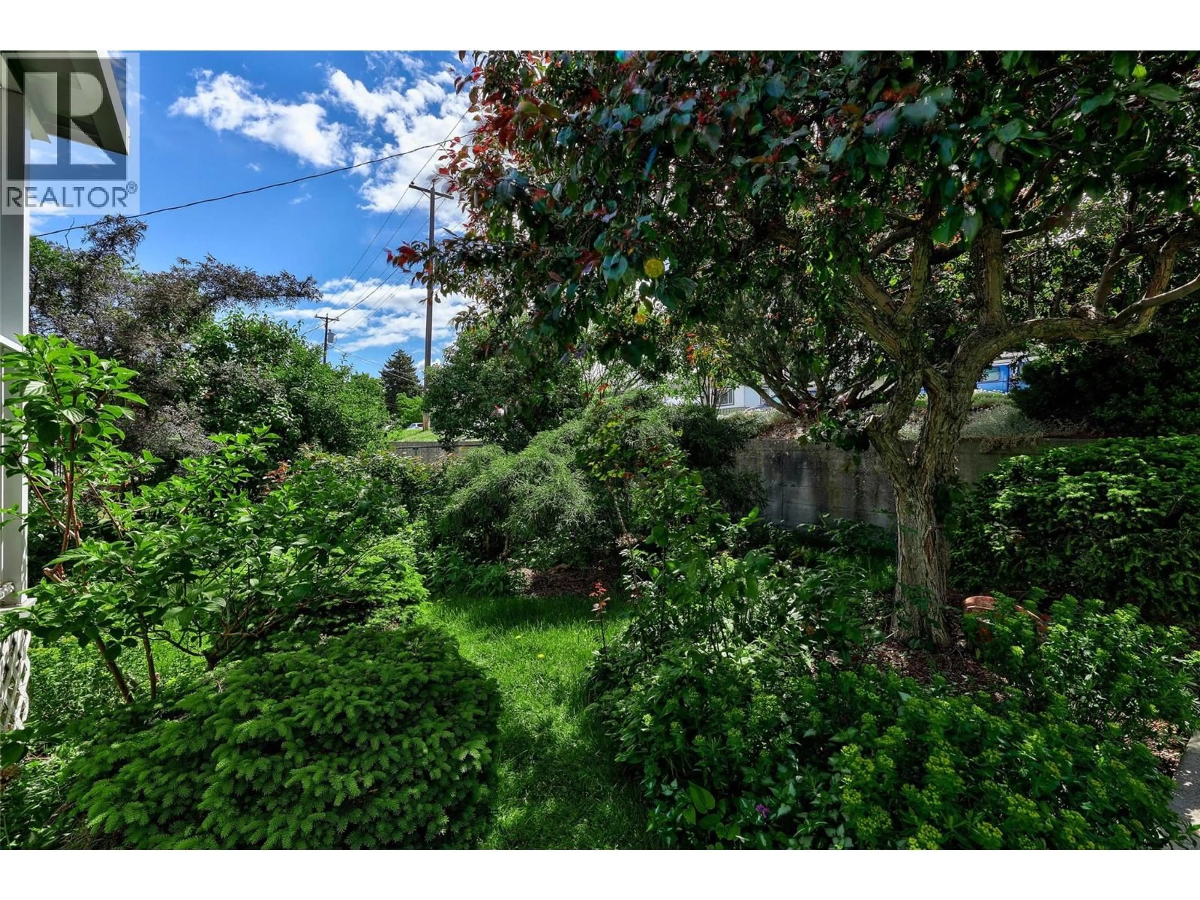 A pic from outside/outdoor area/front of a property/back of a property/a pic from drone, forest/trees view for 1022 PLEASANT STREET, Kamloops British Columbia V2C3B8