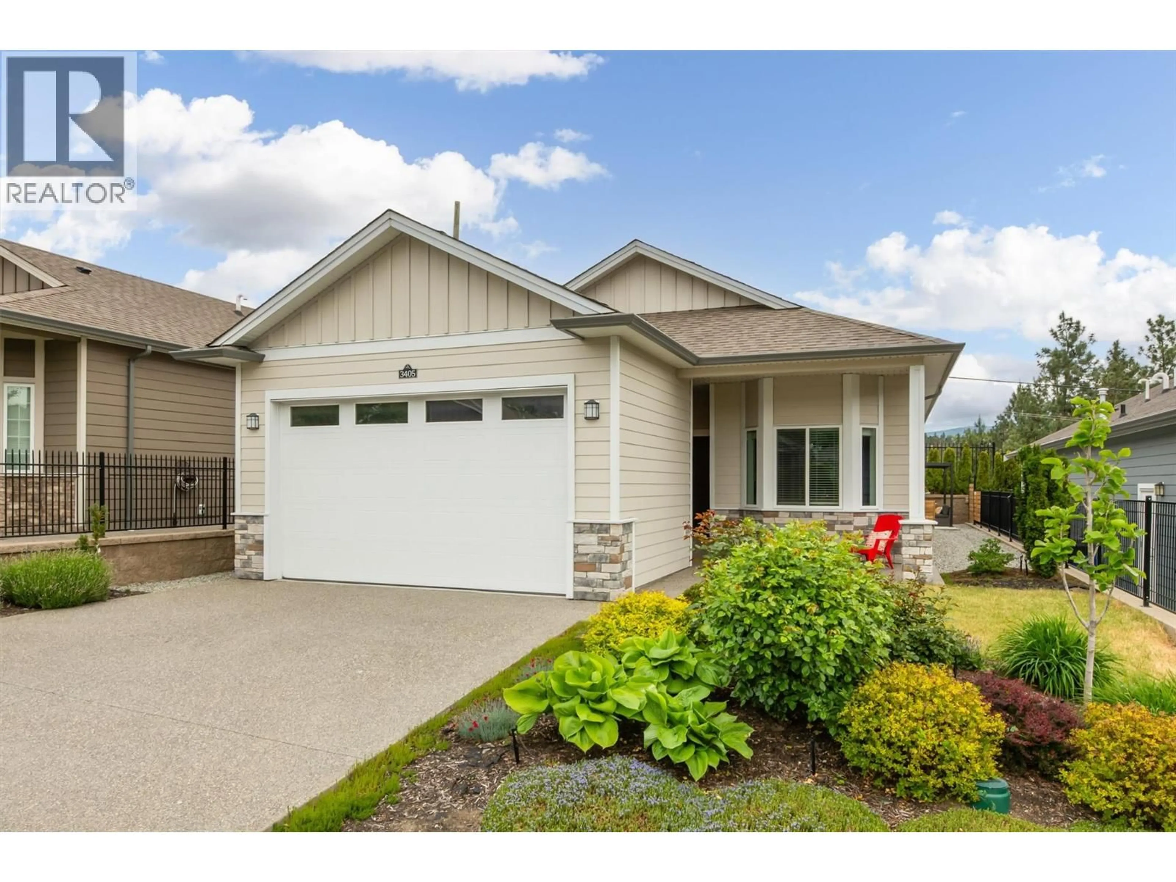 Home with vinyl exterior material, street for 3405 IRONWOOD DRIVE, Westbank British Columbia V4T0A9