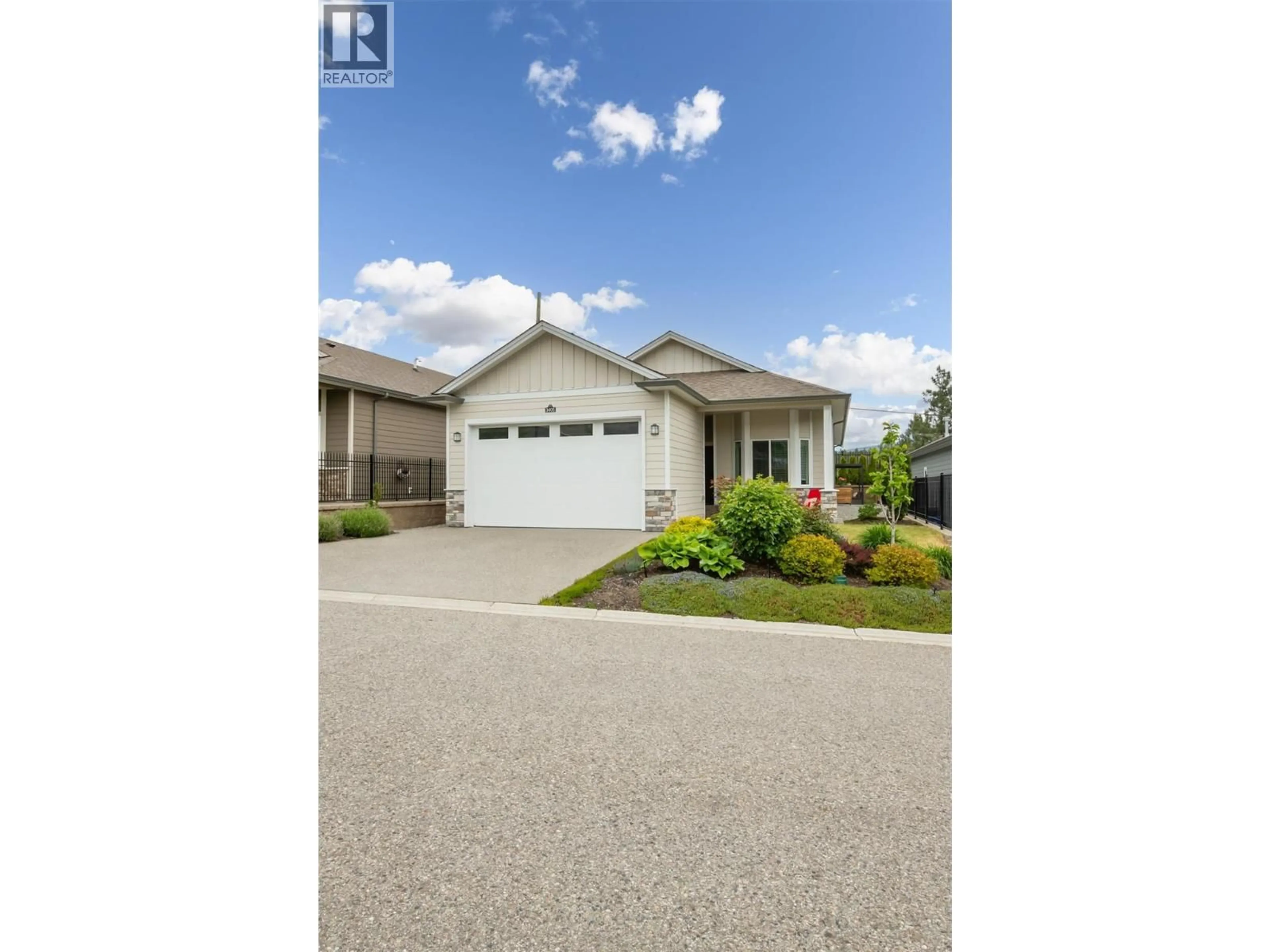 A pic from outside/outdoor area/front of a property/back of a property/a pic from drone, street for 3405 IRONWOOD DRIVE, Westbank British Columbia V4T0A9