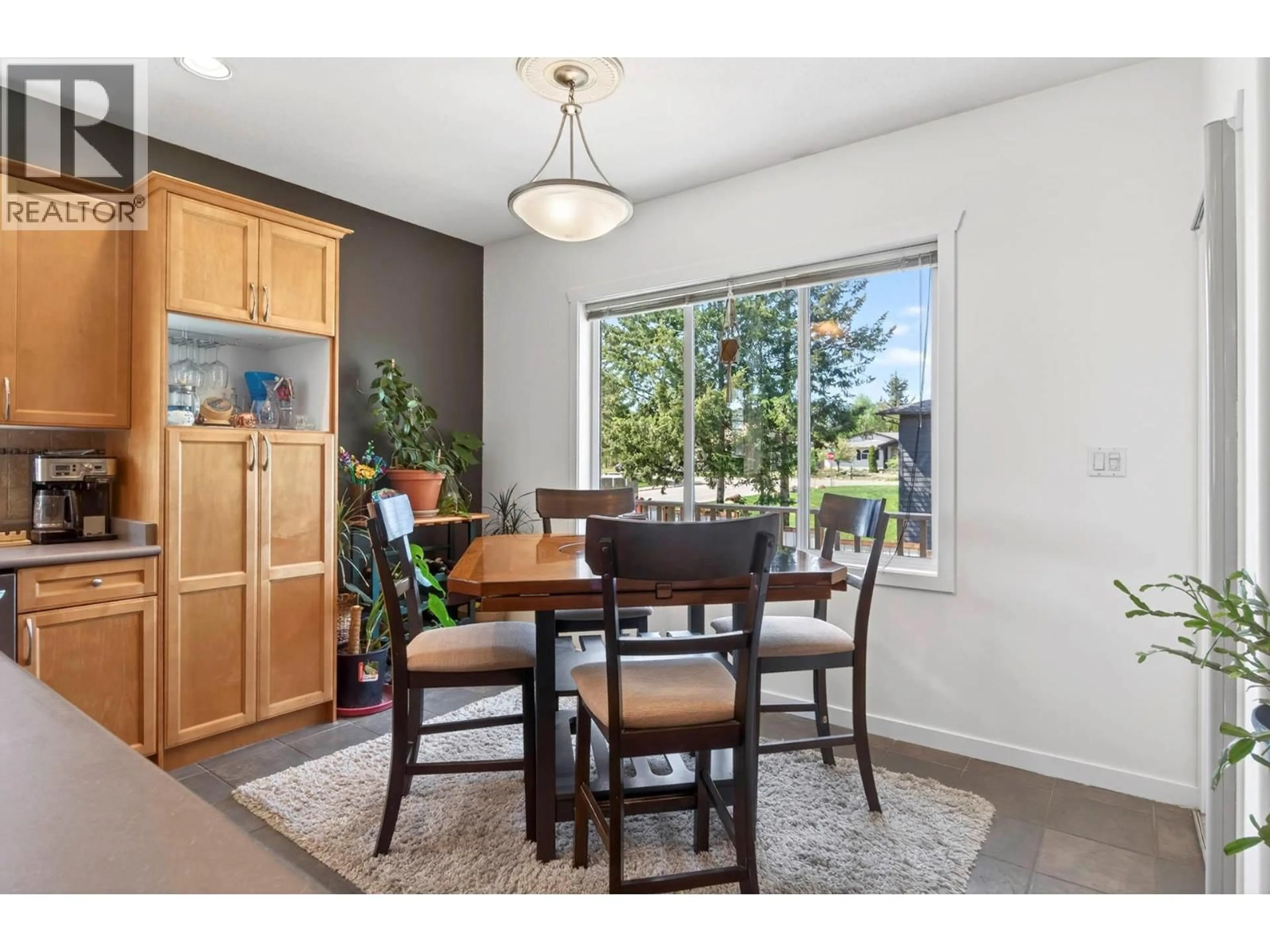 Dining room, wood/laminate floor for 223 MURTLE ROAD, Clearwater British Columbia V0E1N2
