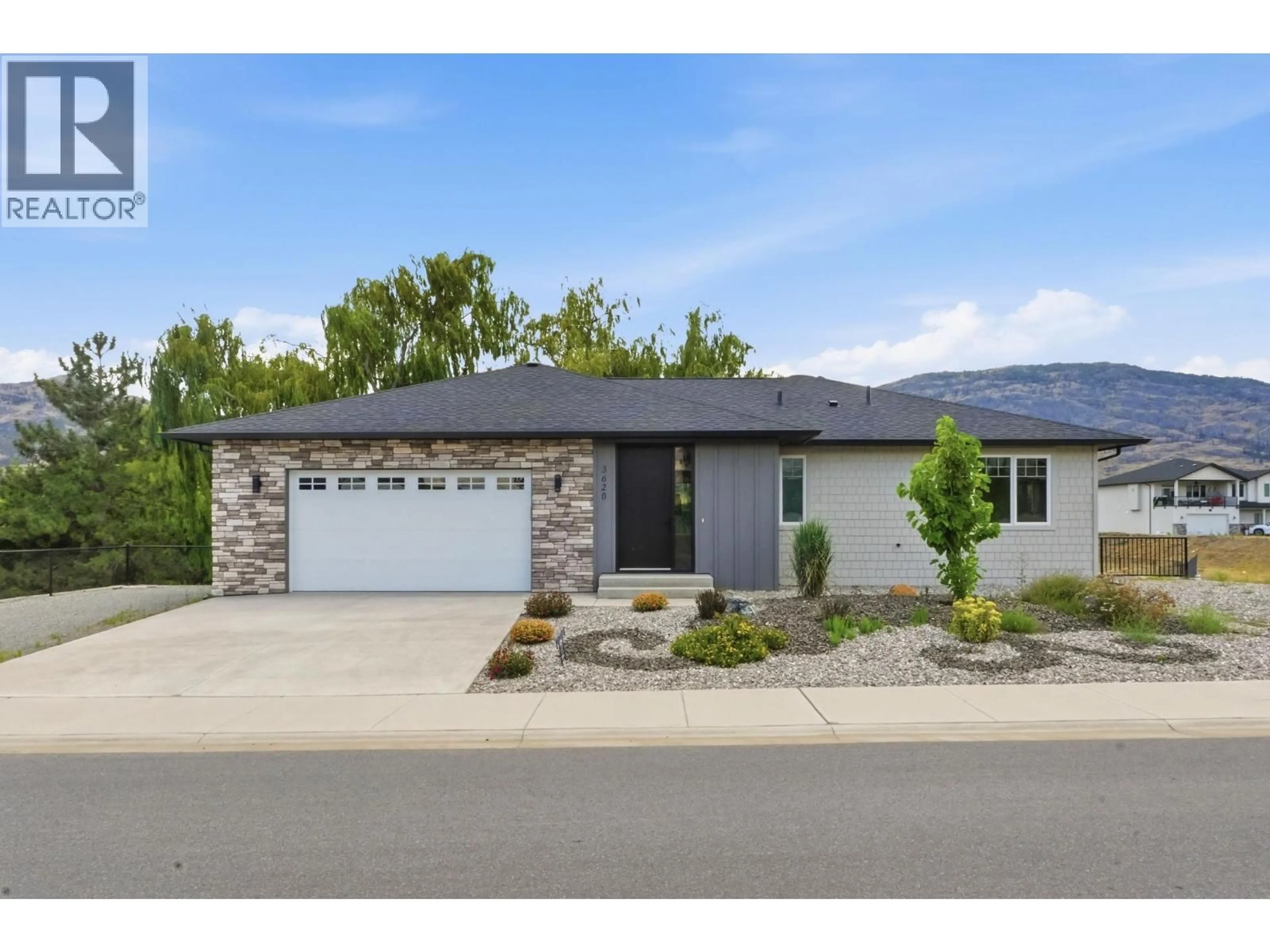 Home with vinyl exterior material, street for 3620 LOBELIA DRIVE, Osoyoos British Columbia V0H1V1