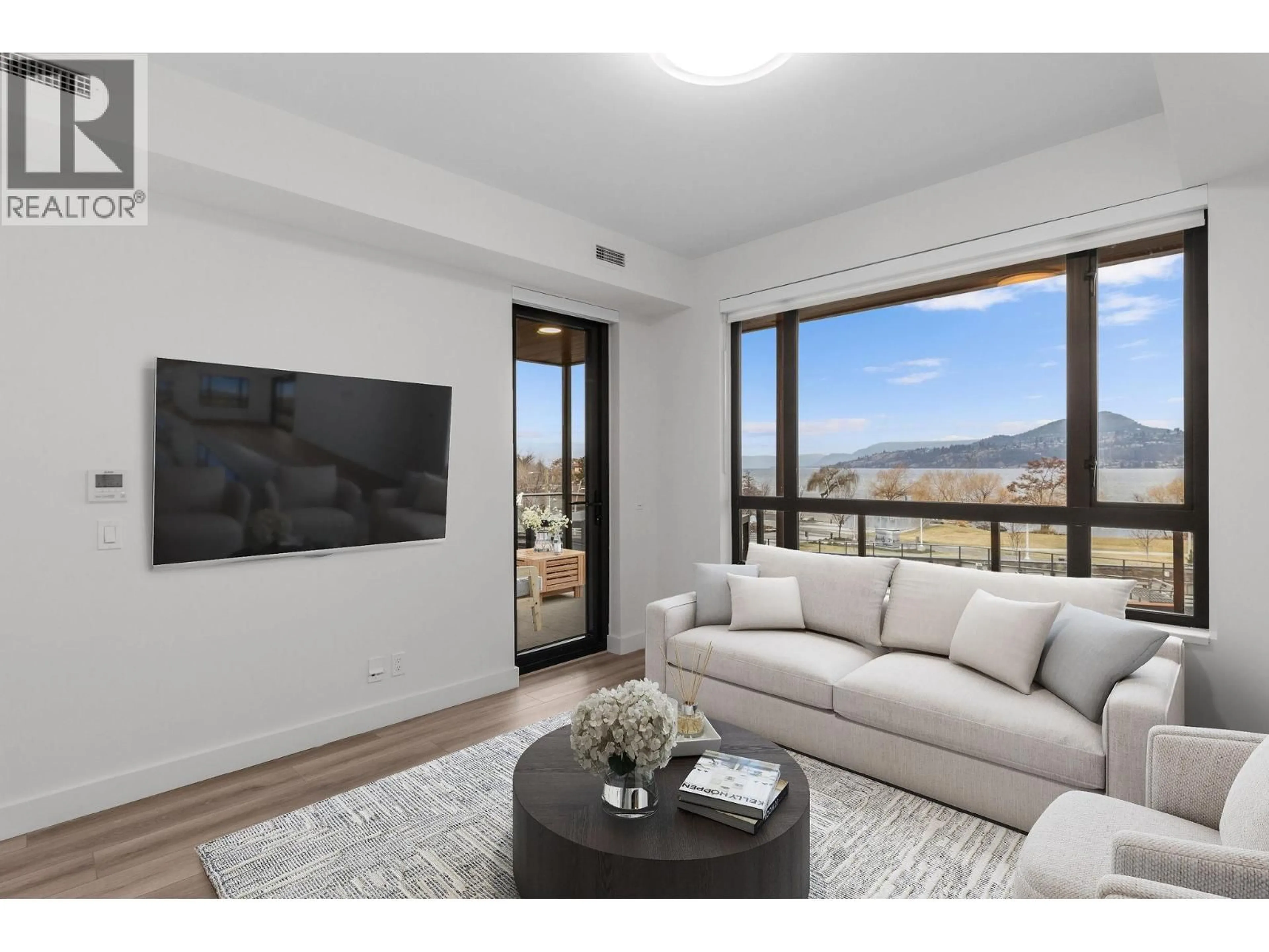 Living room with furniture, unknown for #313 - 3051 ABBOTT STREET, Kelowna British Columbia V1P0P1