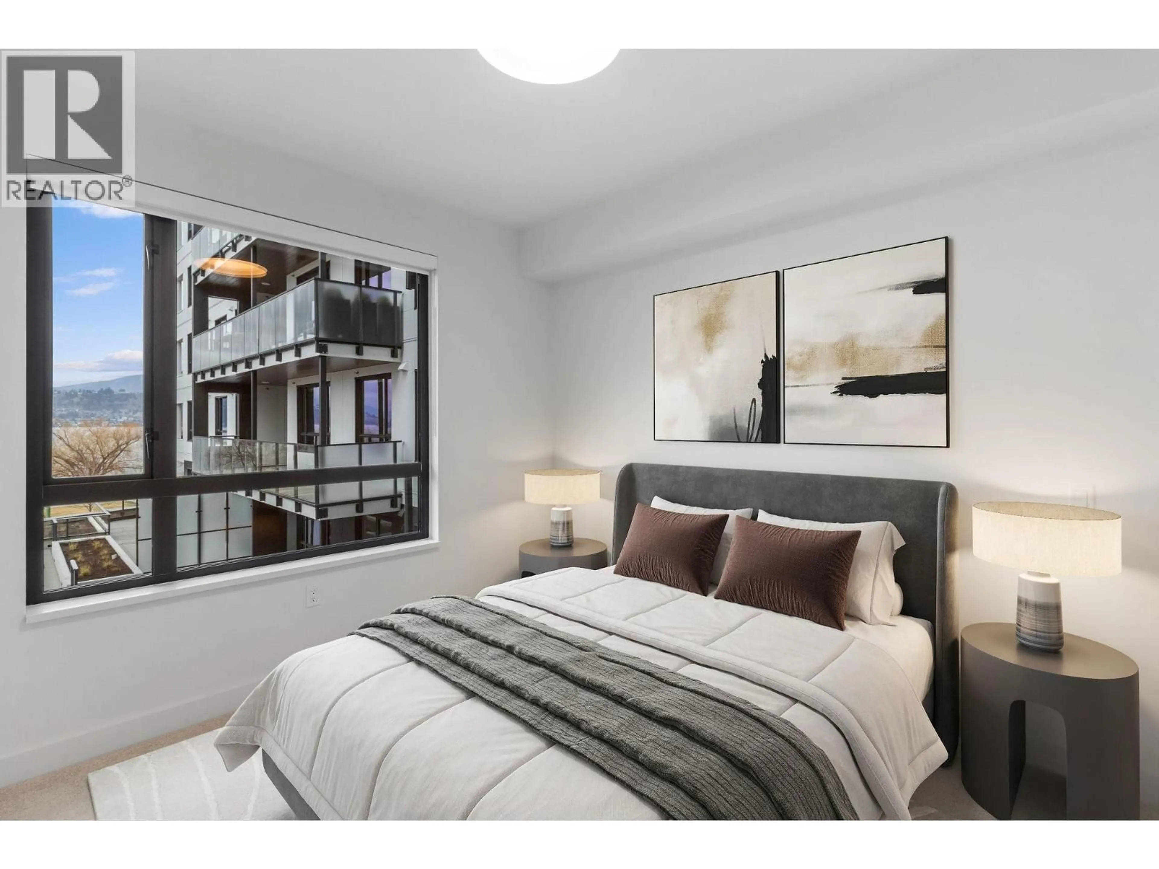 Bedroom with bed, unknown for #313 - 3051 ABBOTT STREET, Kelowna British Columbia V1P0P1