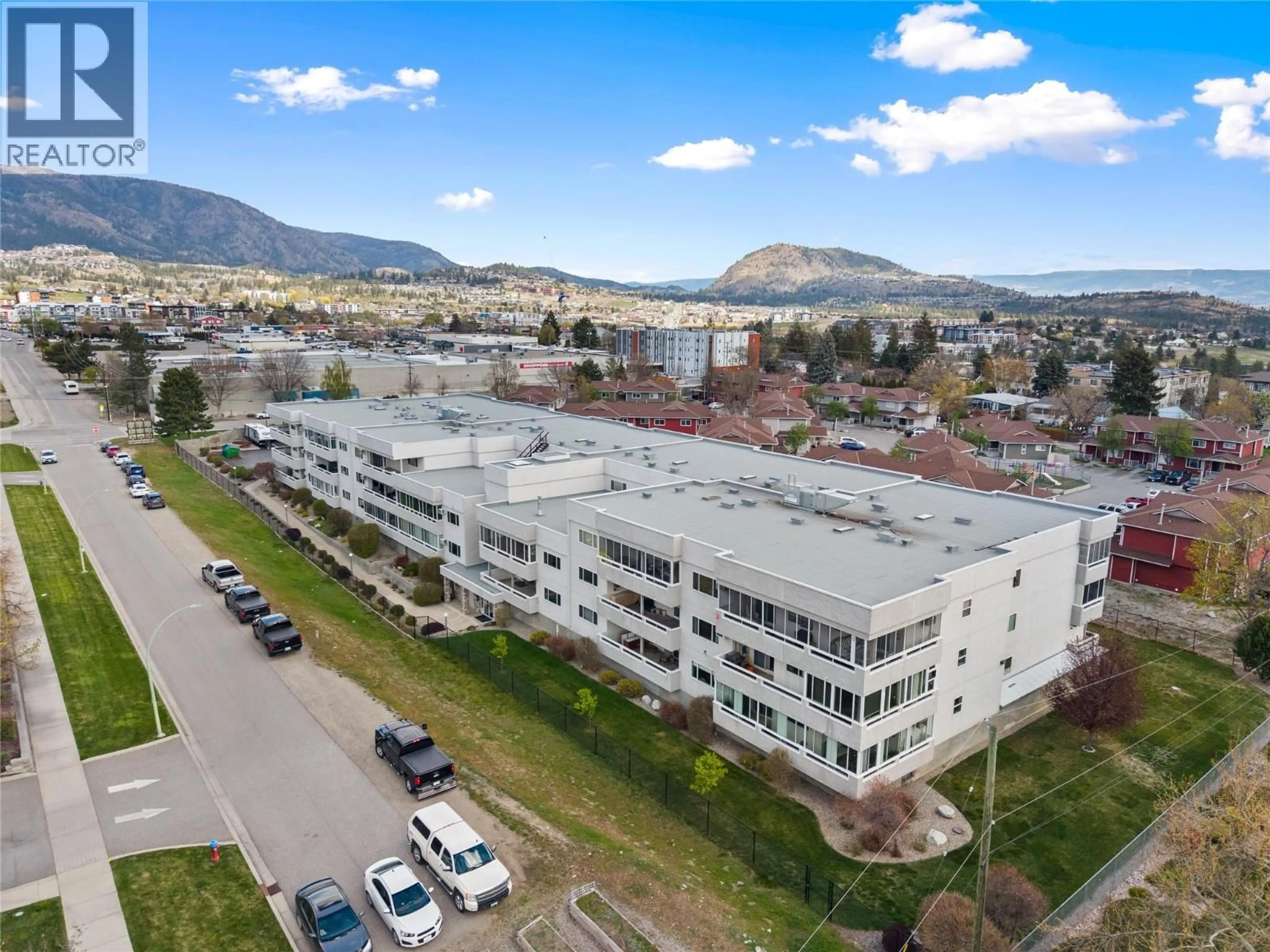 A pic from outside/outdoor area/front of a property/back of a property/a pic from drone, mountain view for 310 - 2477 INGRAM ROAD, West Kelowna British Columbia V4T1W7