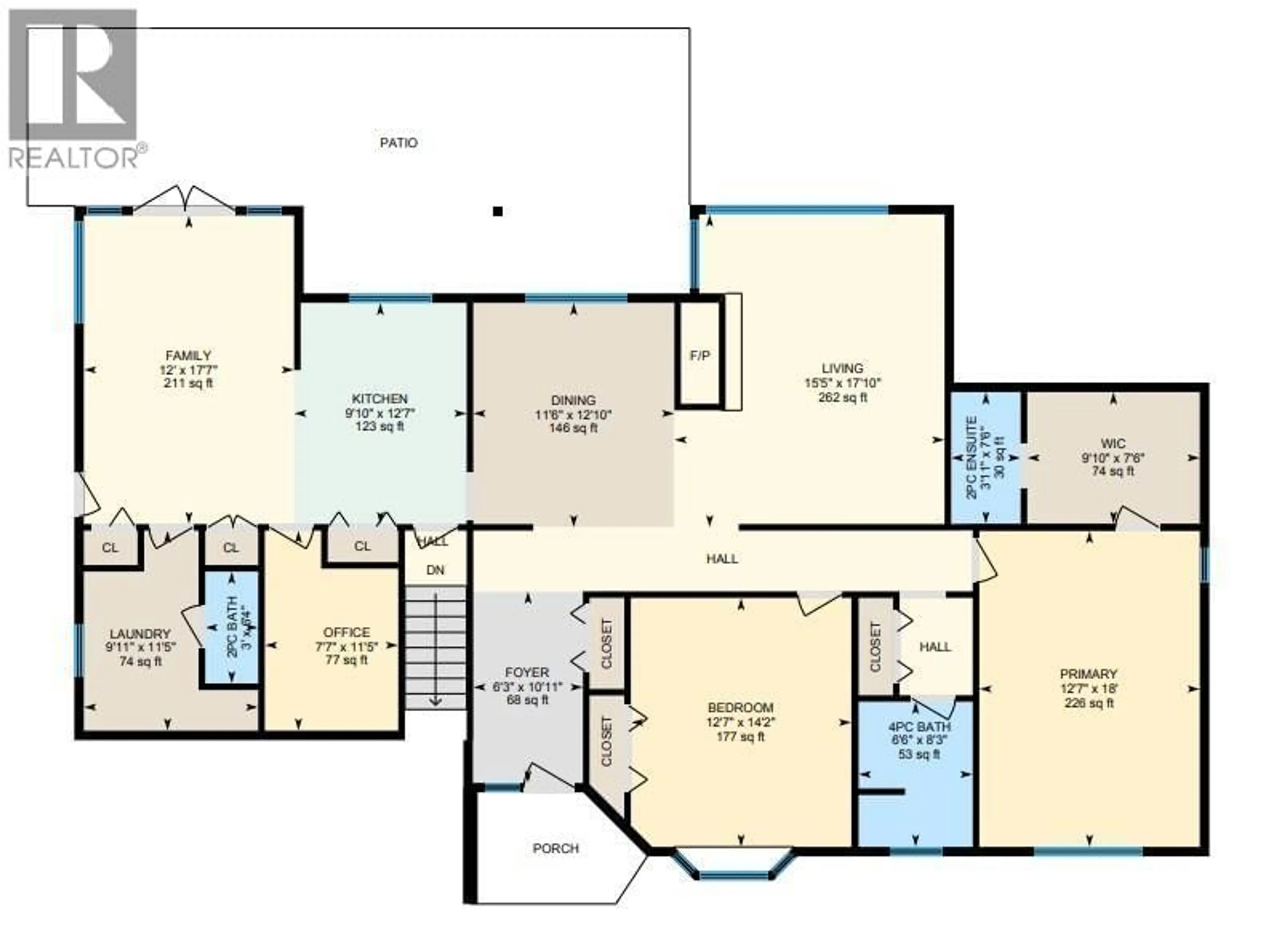 Floor plan for 103 EAGLE DRIVE, Kaleden British Columbia V0H1K0