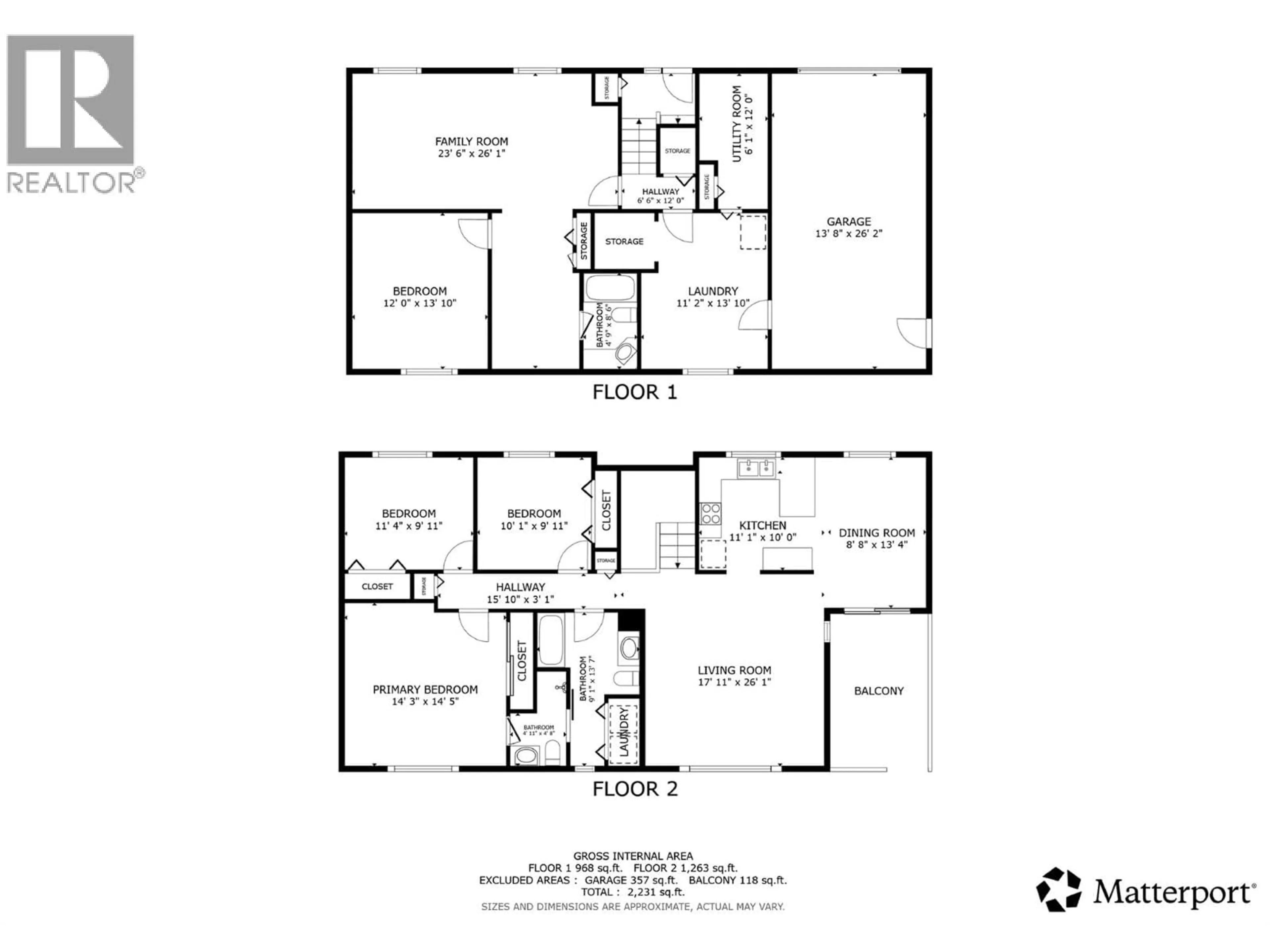 Floor plan for 1272 ST CLARE COURT, Kelowna British Columbia V1P1L6