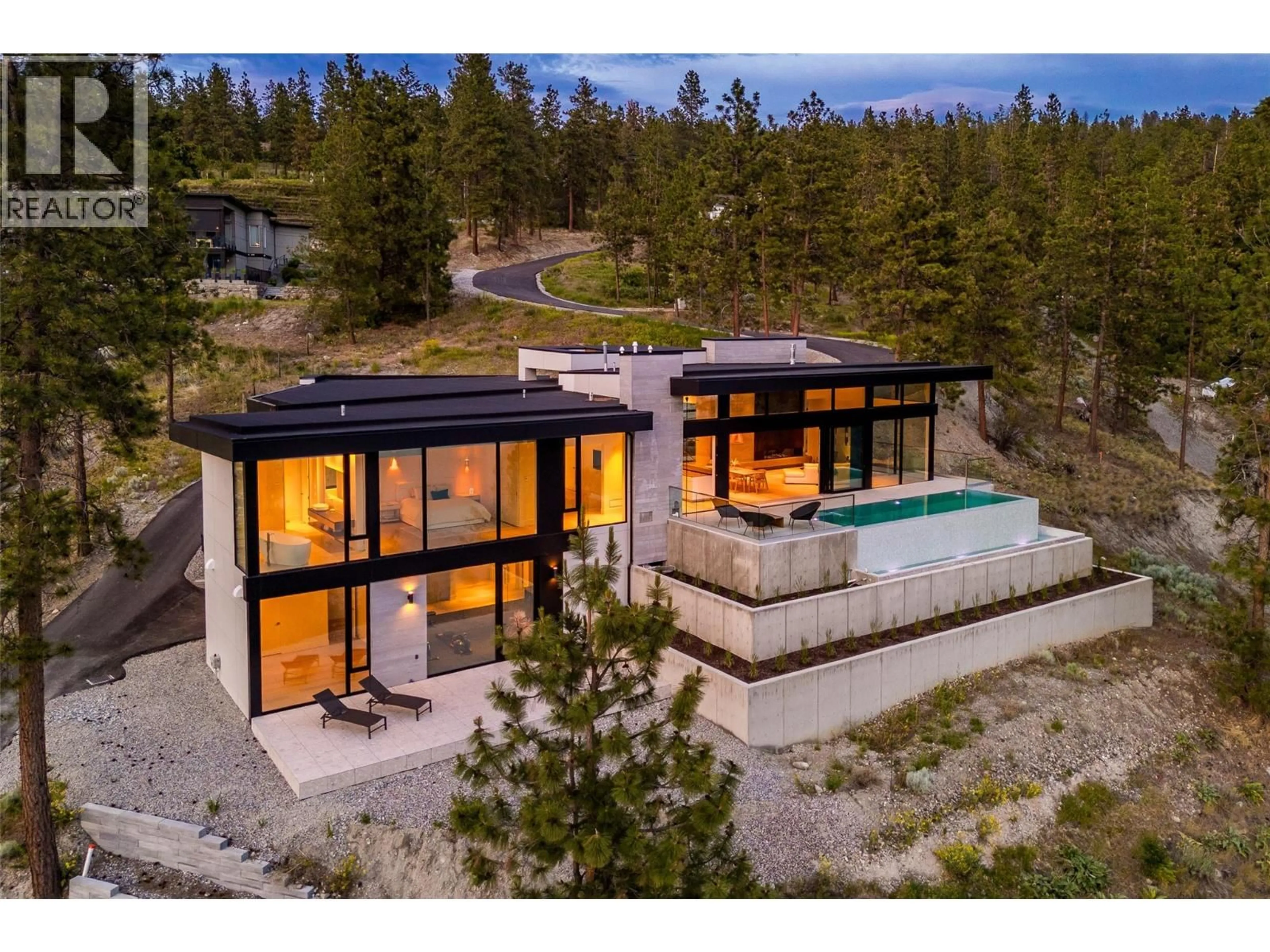 A pic from outside/outdoor area/front of a property/back of a property/a pic from drone, unknown for 7650 FINCH ROAD, Lake Country British Columbia V4V1M9