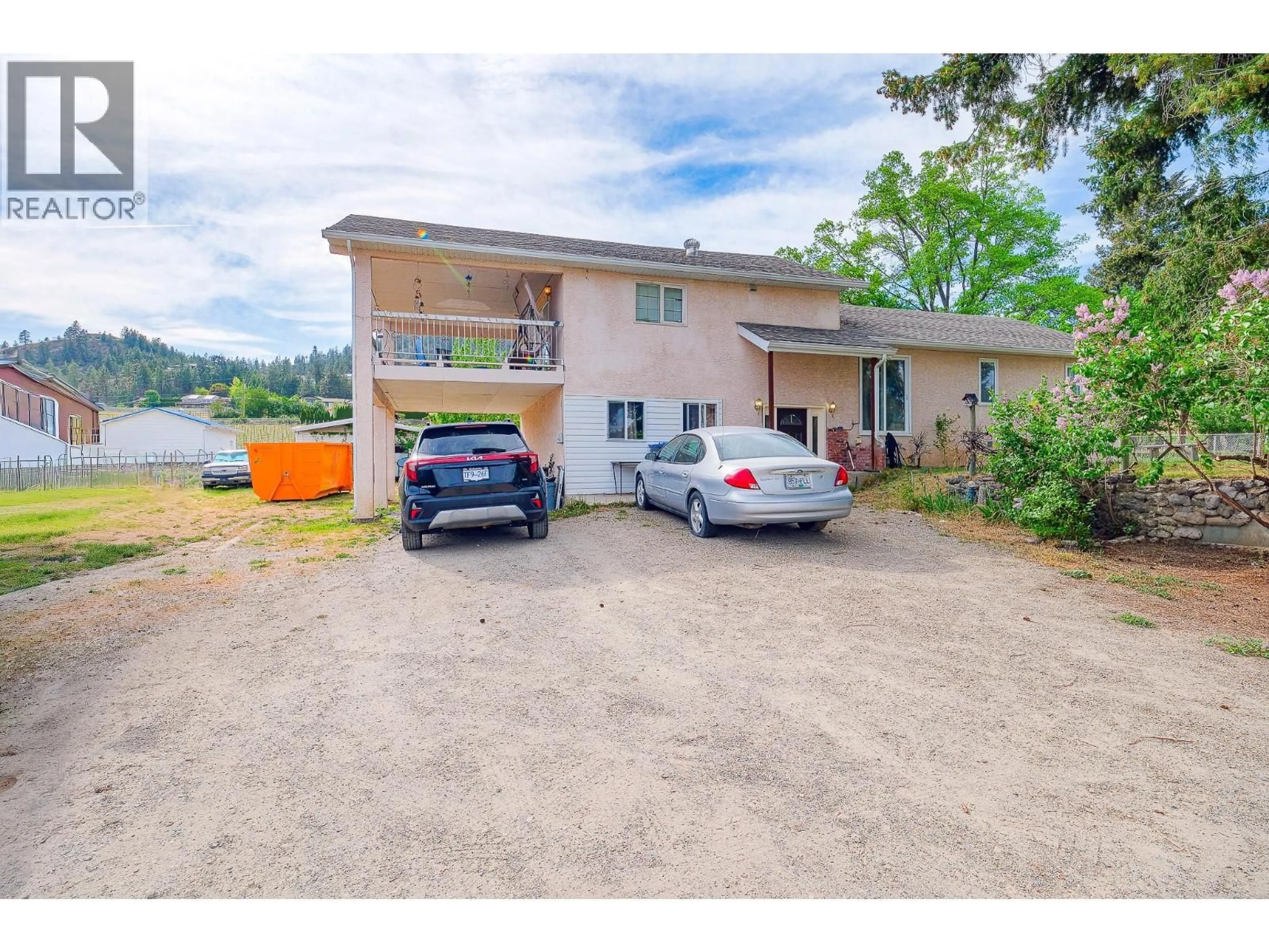 A pic from outside/outdoor area/front of a property/back of a property/a pic from drone, water/lake/river/ocean view for 2980 BOUCHERIE ROAD, West Kelowna British Columbia V1Z2G7