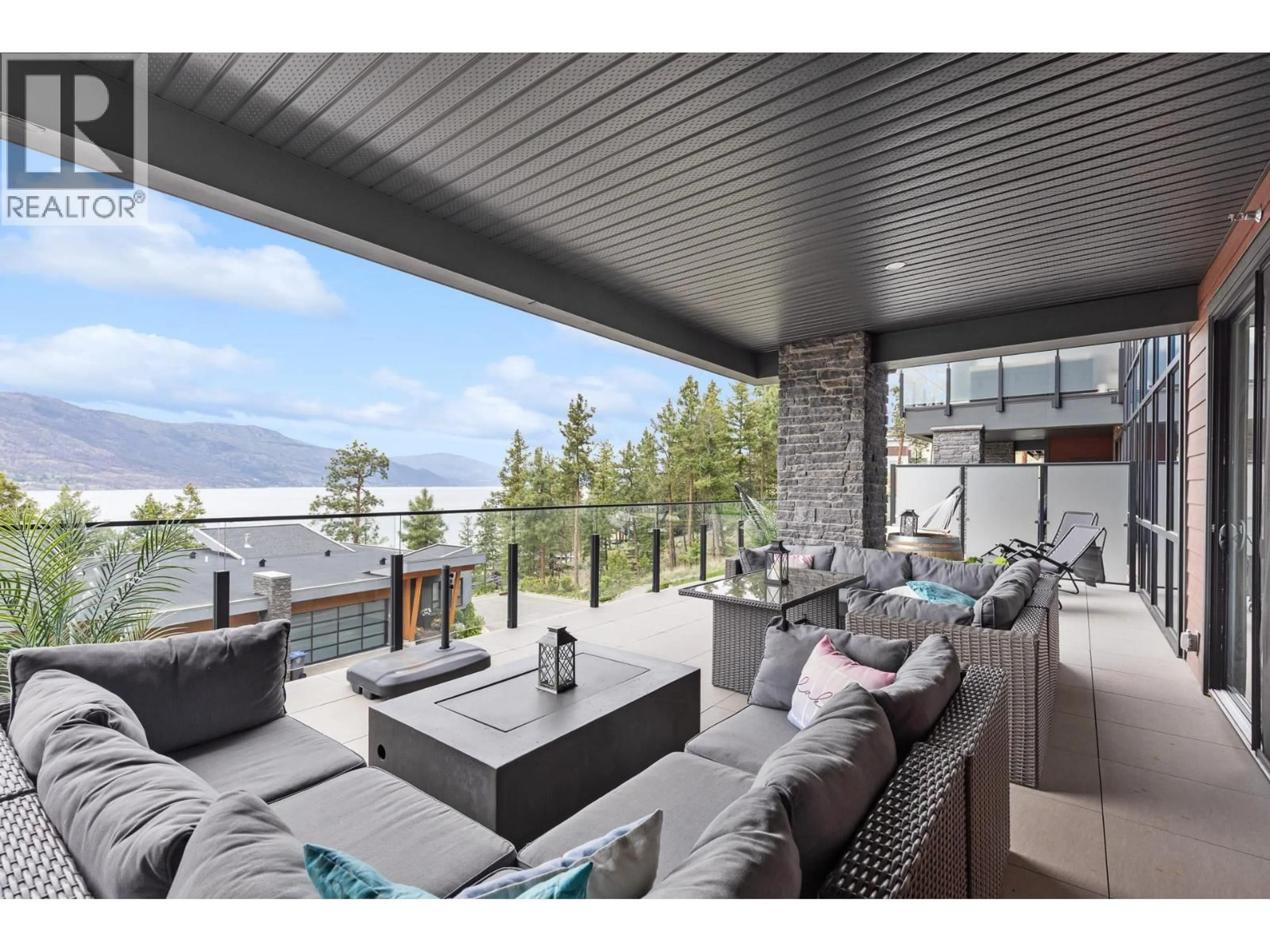 Patio, water/lake/river/ocean view for 103 - 3475 GRANITE CLOSE, Kelowna British Columbia V1V0B9