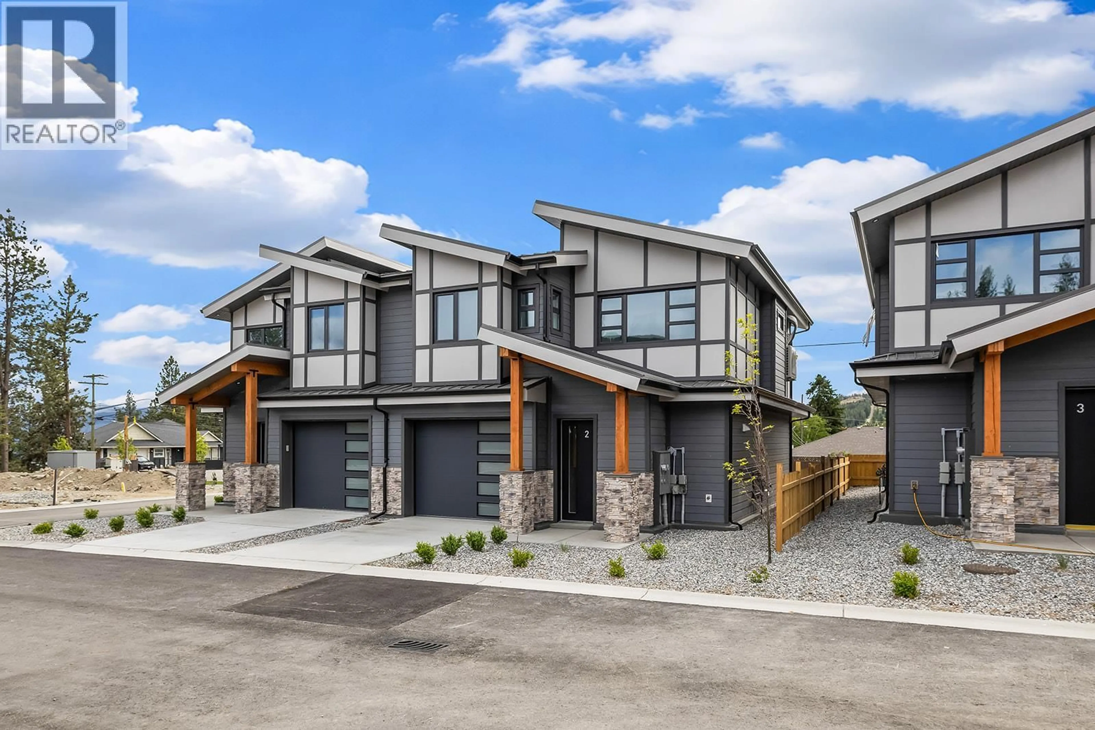 Home with brick exterior material, street for 6 - 3210 SALMON ROAD, West Kelowna British Columbia V4T1A7