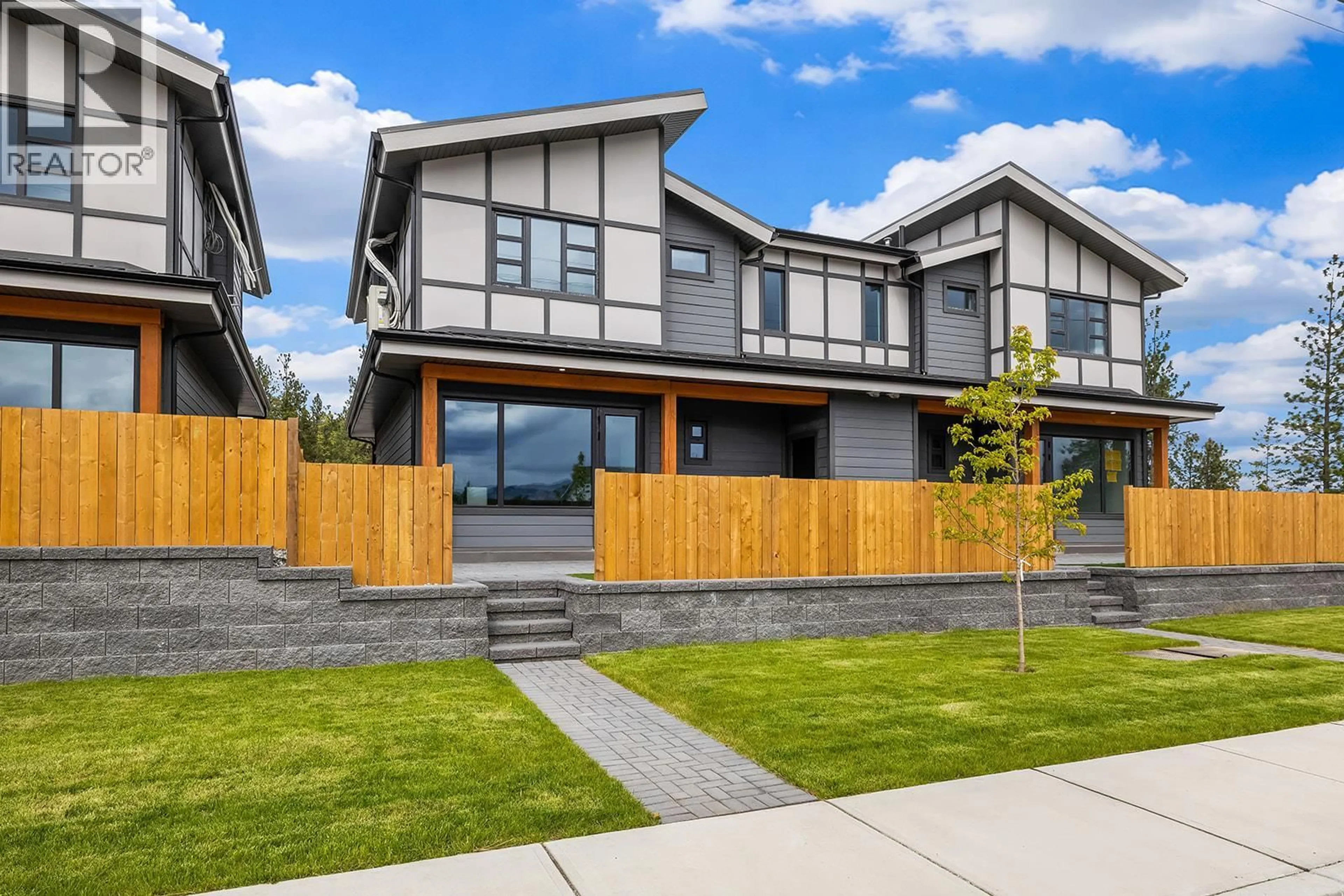 Home with vinyl exterior material, street for 6 - 3210 SALMON ROAD, West Kelowna British Columbia V4T1A7