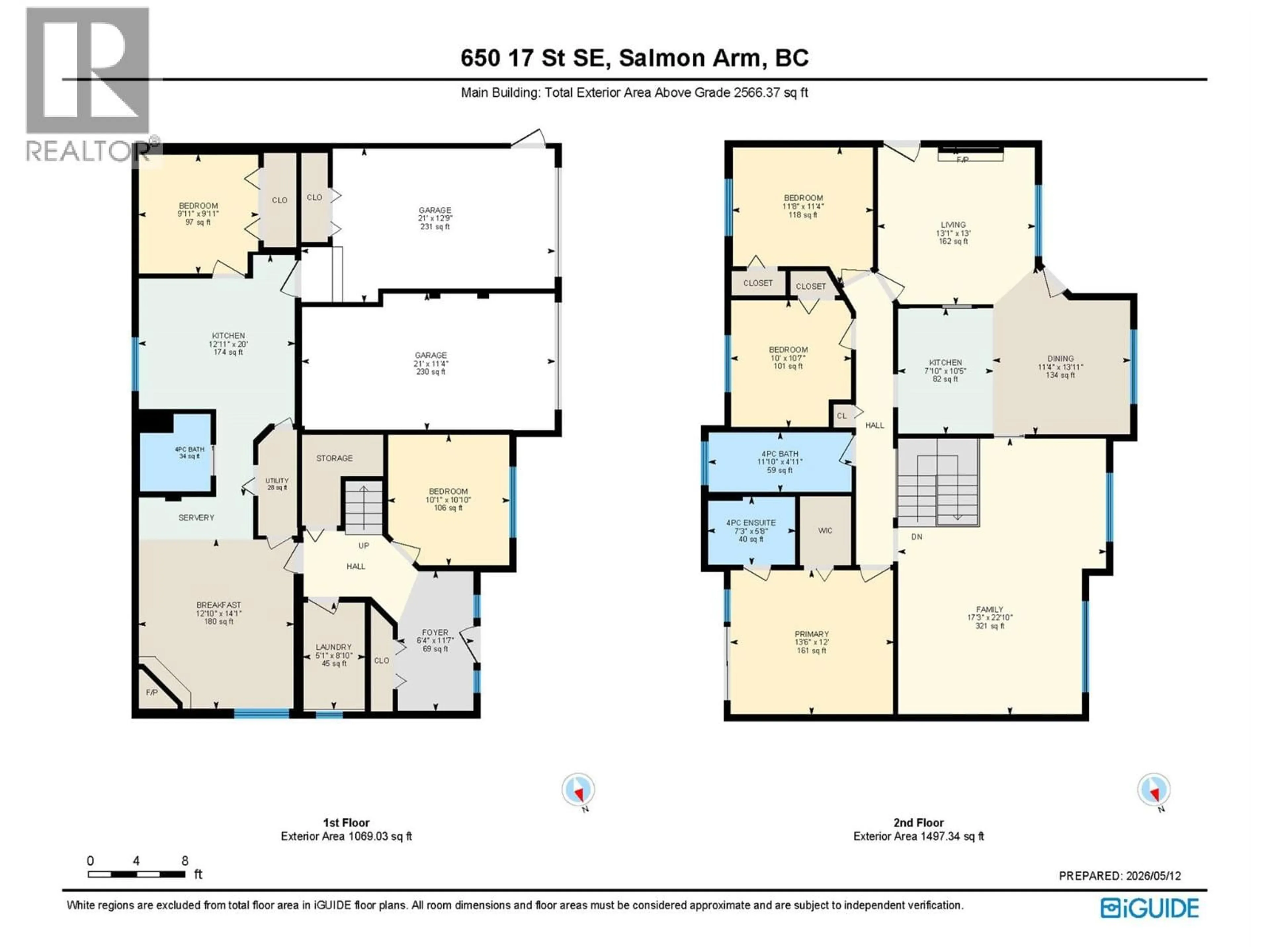 Floor plan for 650 17 STREET SOUTHEAST, Salmon Arm British Columbia V1E1W2