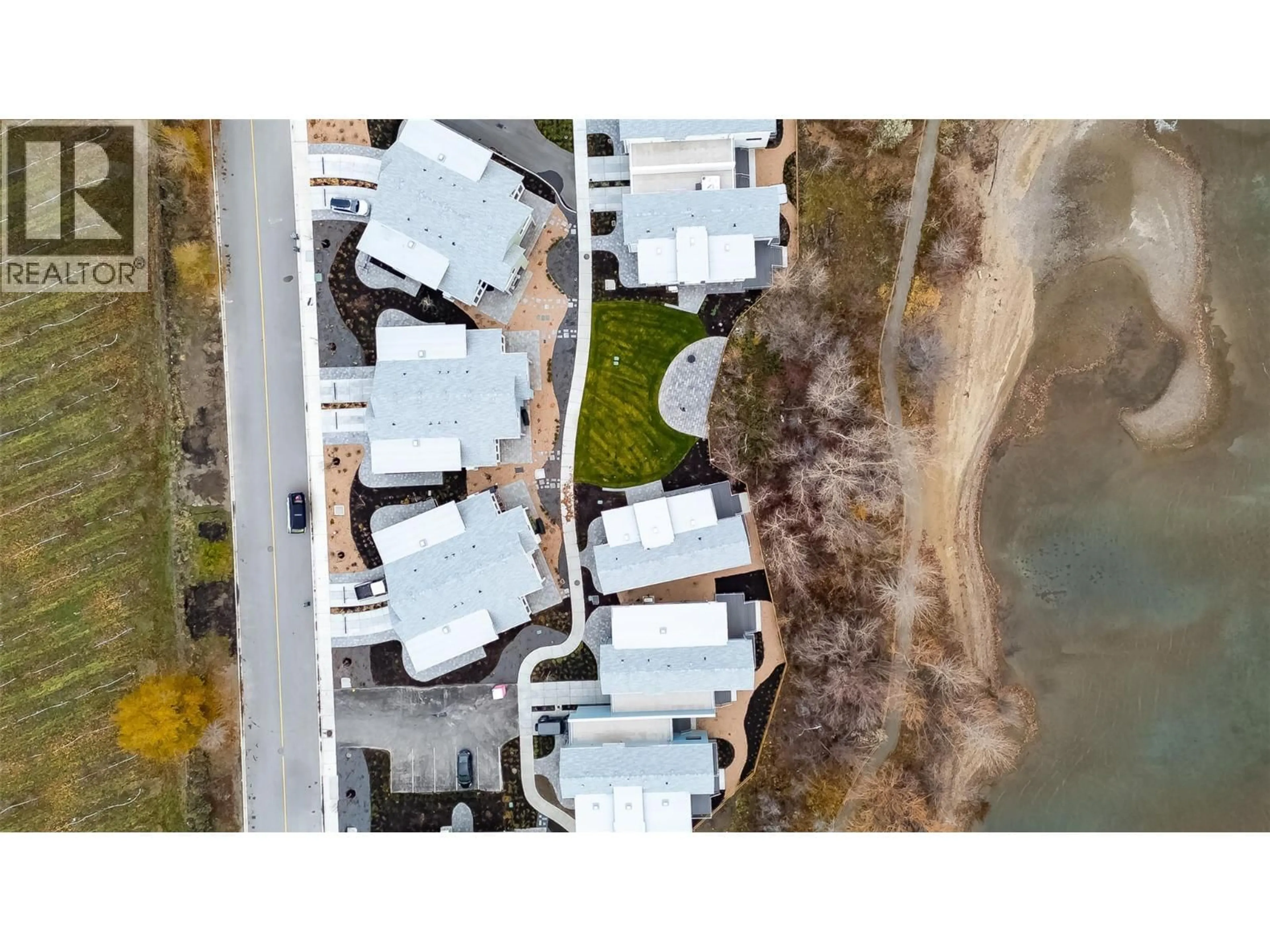 A pic from outside/outdoor area/front of a property/back of a property/a pic from drone, water/lake/river/ocean view for 3040 LANDRY CRESCENT, Summerland British Columbia V0H1Z9