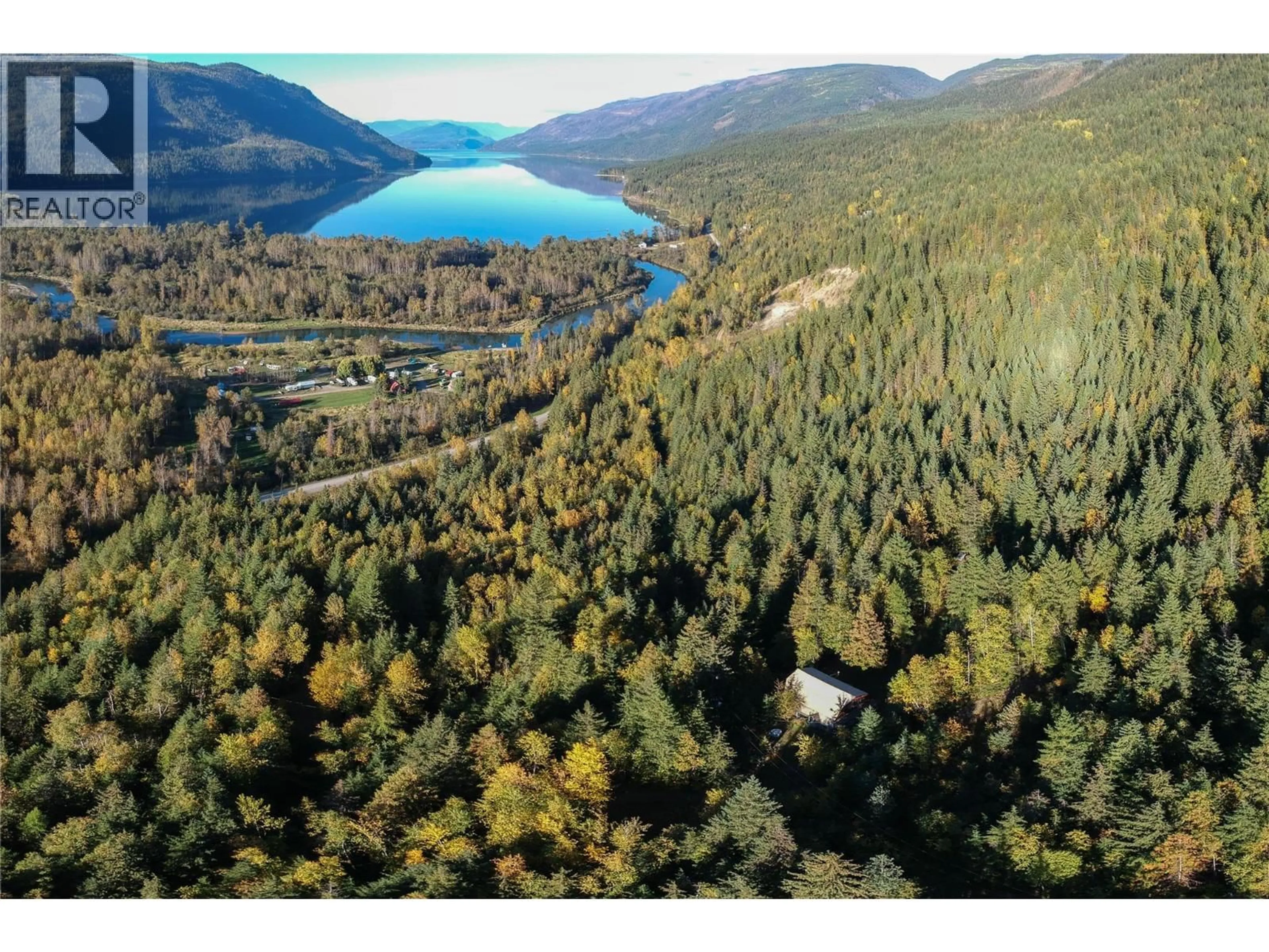 A pic from outside/outdoor area/front of a property/back of a property/a pic from drone, forest/trees view for 3217 LUMBY MABEL LAKE ROAD, Lumby British Columbia V0E2G6
