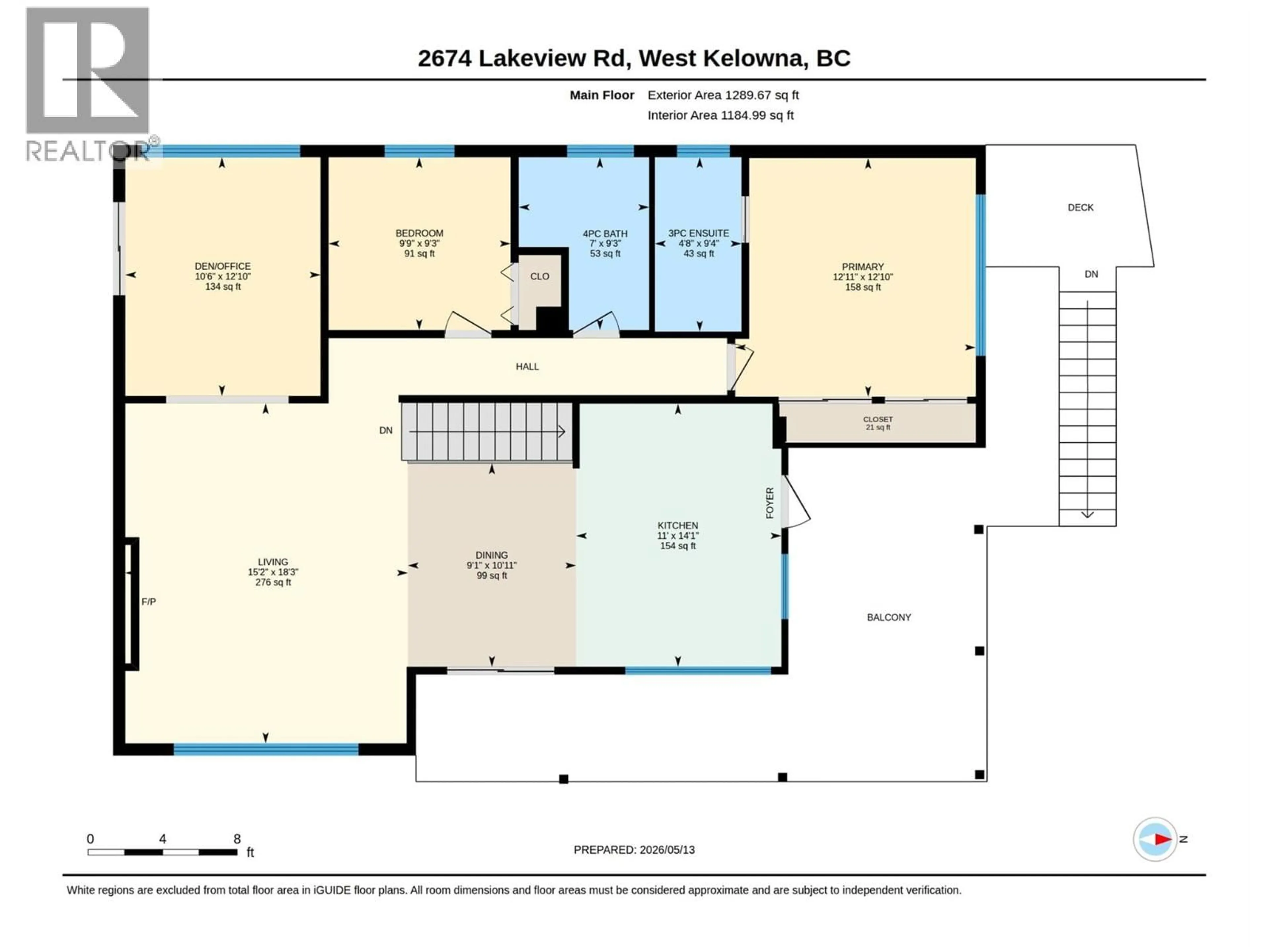Floor plan for 2674 LAKEVIEW ROAD, West Kelowna British Columbia V1Z1Y7