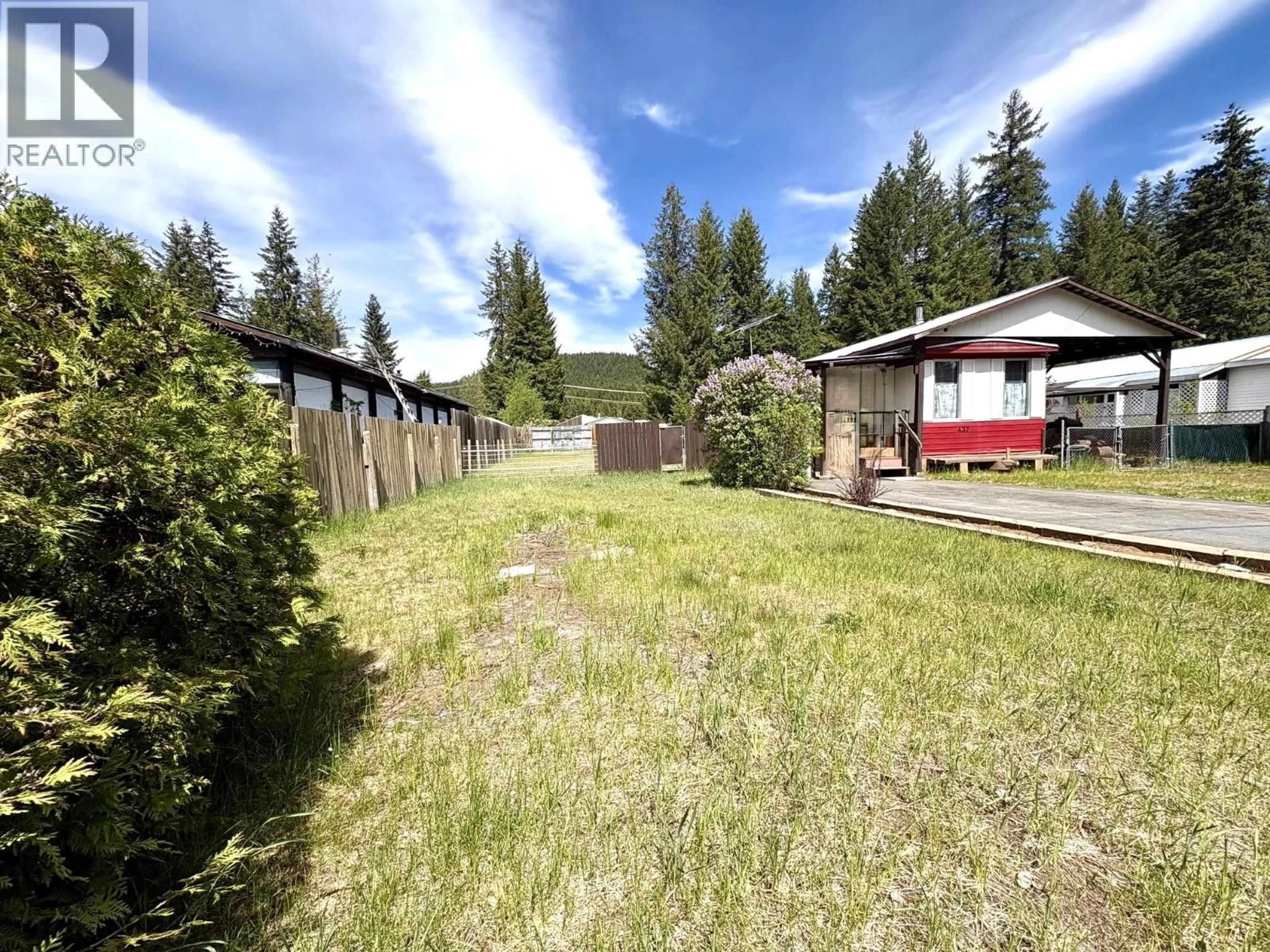 A pic from outside/outdoor area/front of a property/back of a property/a pic from drone, forest/trees view for 437 WILDWOOD ROAD ROAD, Clearwater British Columbia V0E1N0