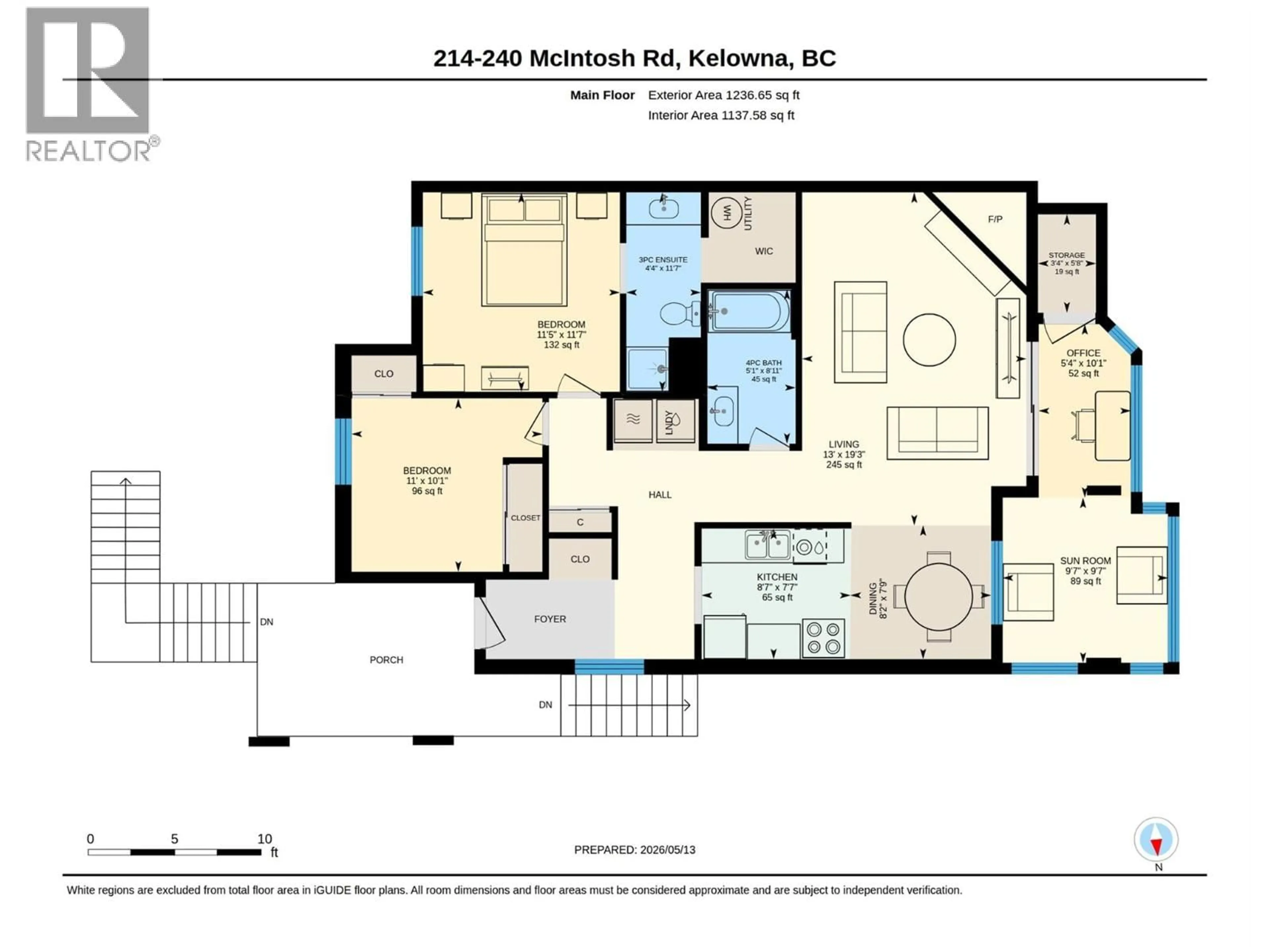 Unknown for 214 - 240 MCINTOSH ROAD, Kelowna British Columbia V1X2C4