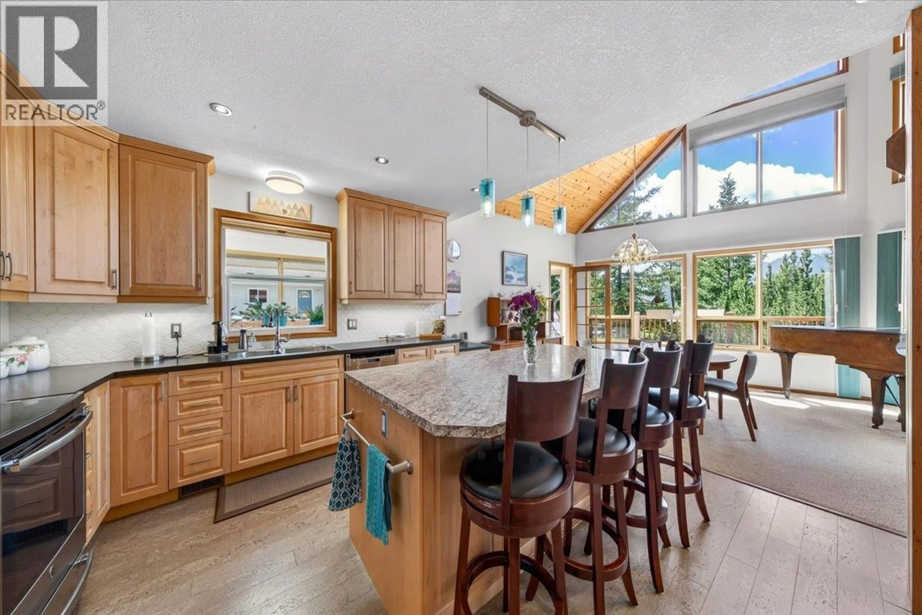 Open concept kitchen, ceramic/tile floor for 7330 GLACIER DRIVE, Radium Hot Springs British Columbia V0A1M0