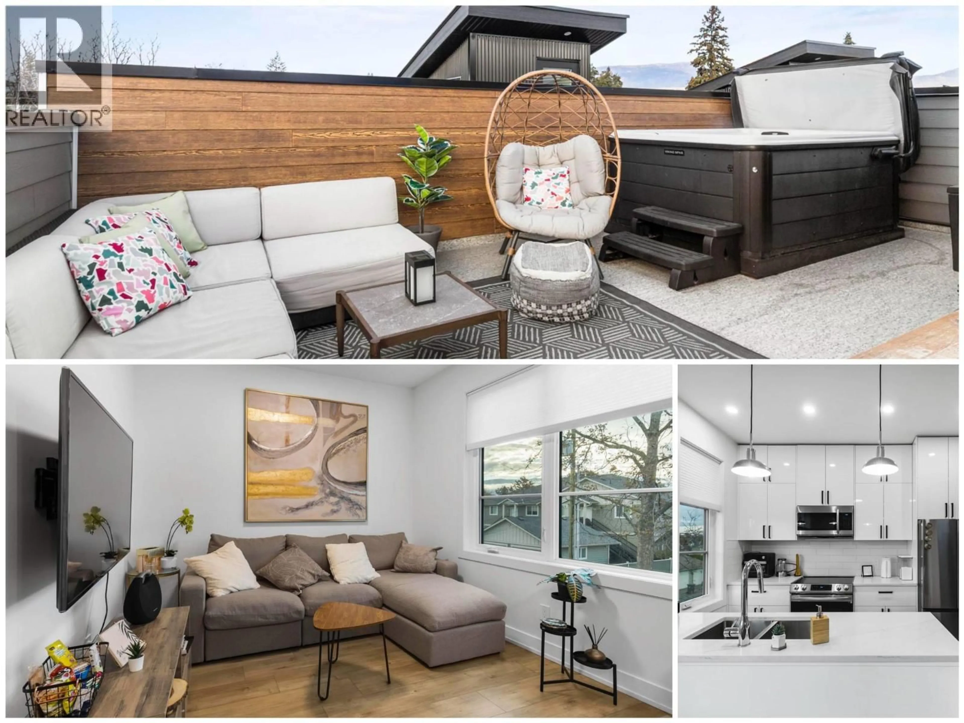 Living room with furniture, unknown for 4 - 745 MORRISON AVENUE, Kelowna British Columbia V1Y5E6