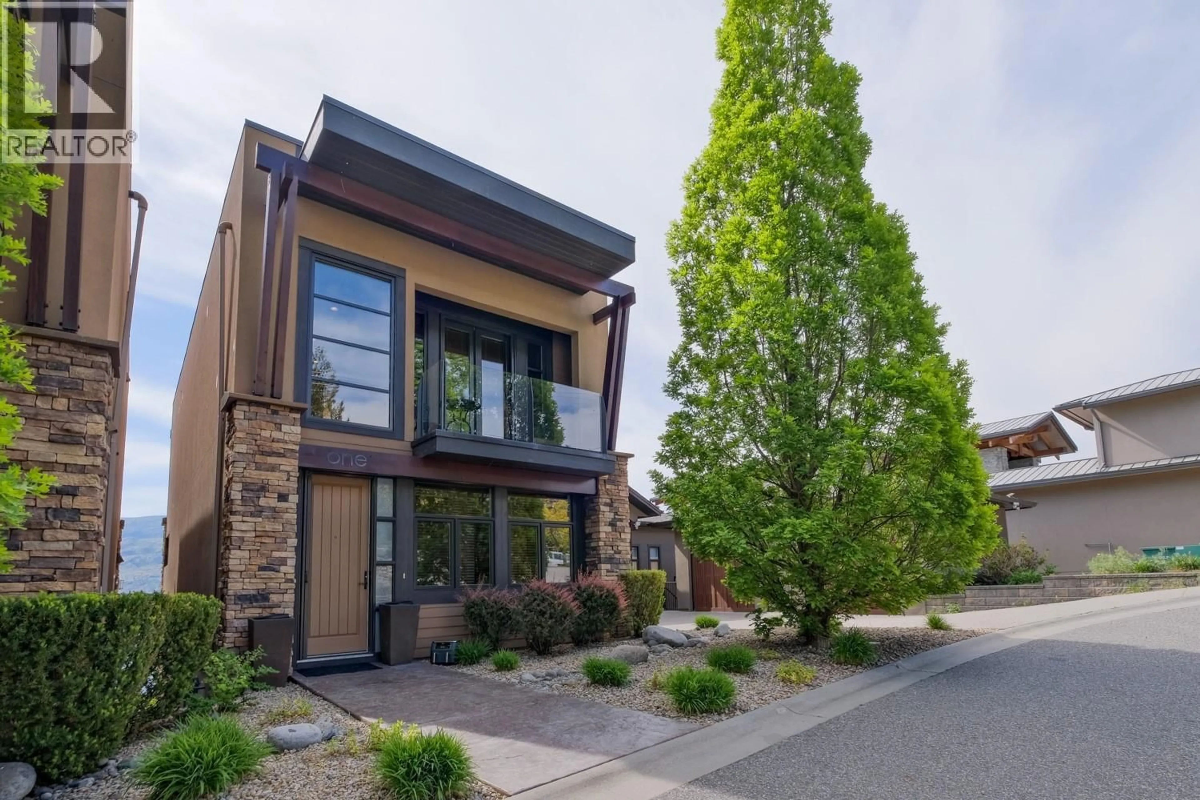 Home with brick exterior material, street for 1 - 5235 BUCHANAN ROAD, Peachland British Columbia V0H1X1