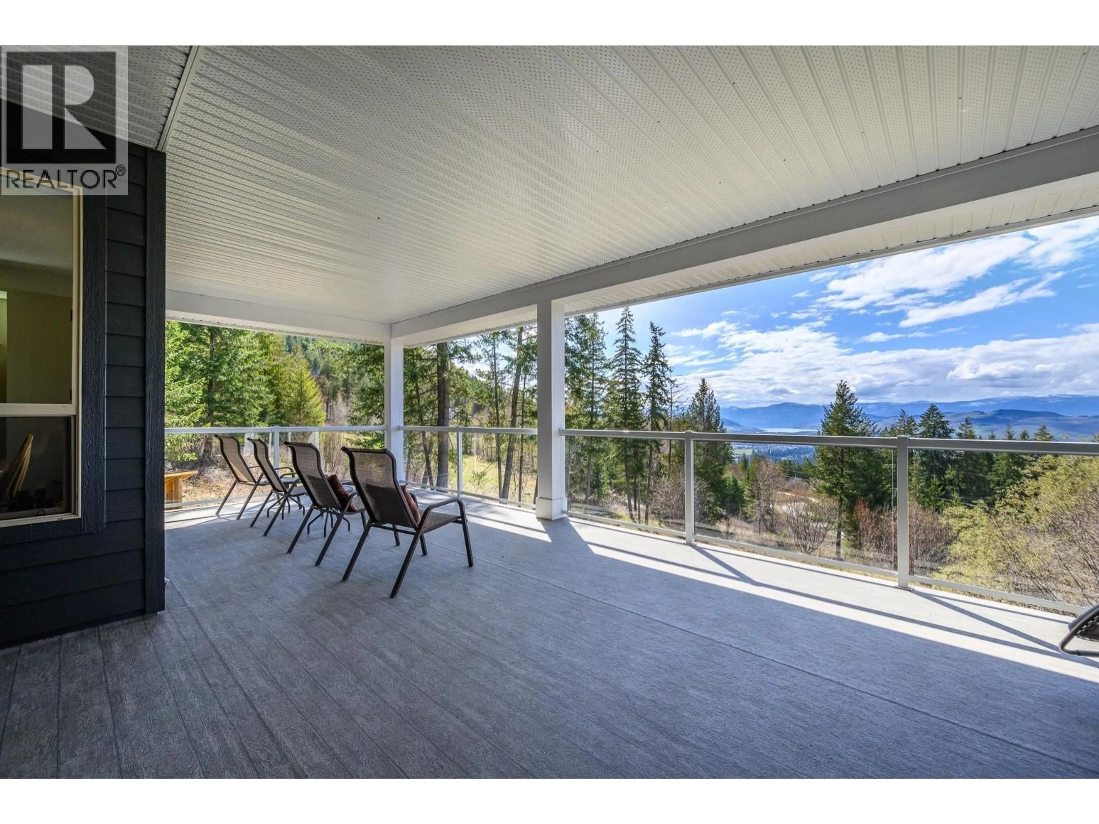 Patio, water/lake/river/ocean view for 5720 HARTNELL ROAD, Vernon British Columbia V1B3J5