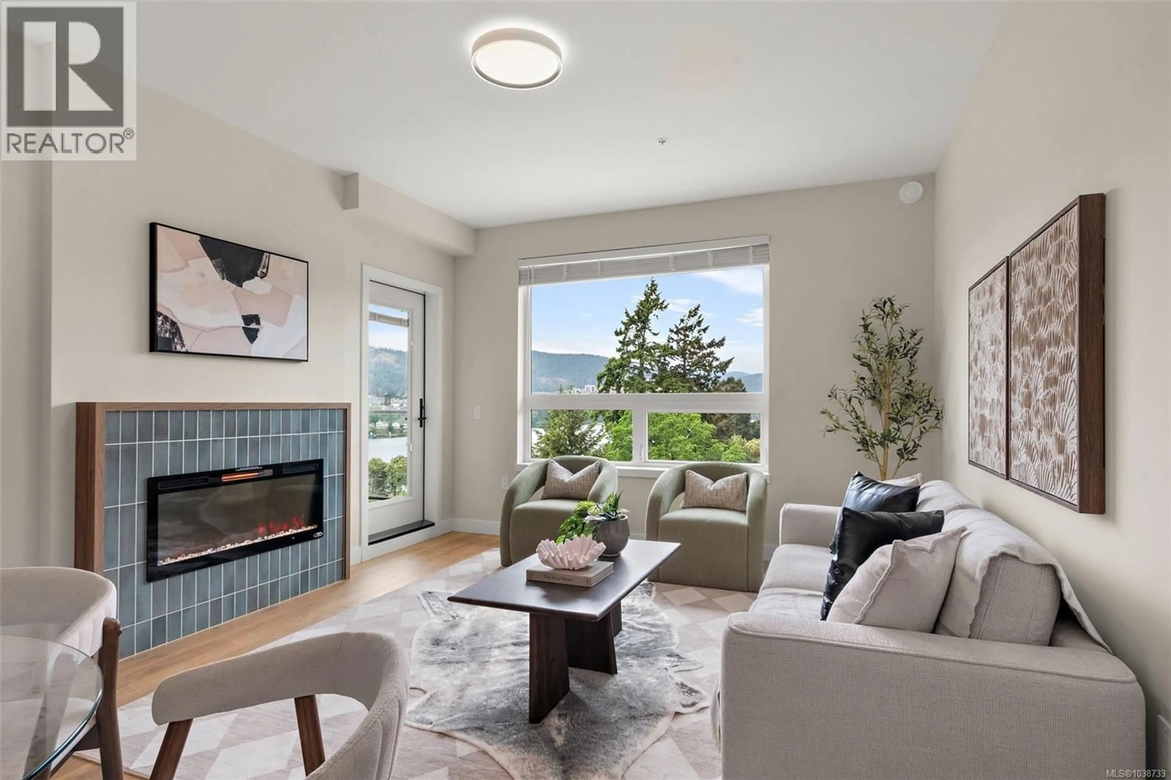 Living room with furniture, ceramic/tile floor for 213 - 2881 LEIGH ROAD, Langford British Columbia V9B4G5