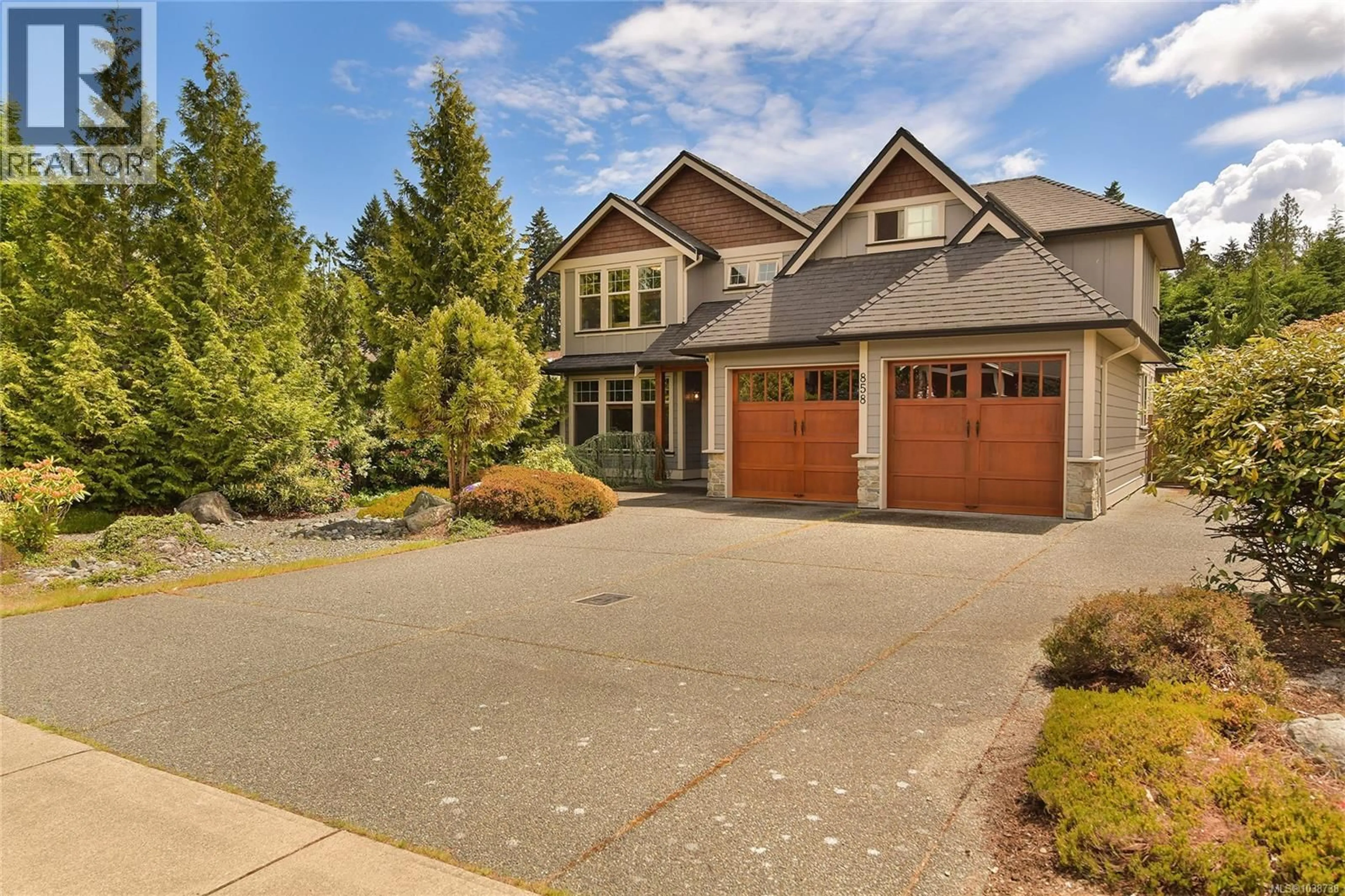 Home with brick exterior material, street for 858 BUCKTAIL ROAD, Mill Bay British Columbia V0R2P1