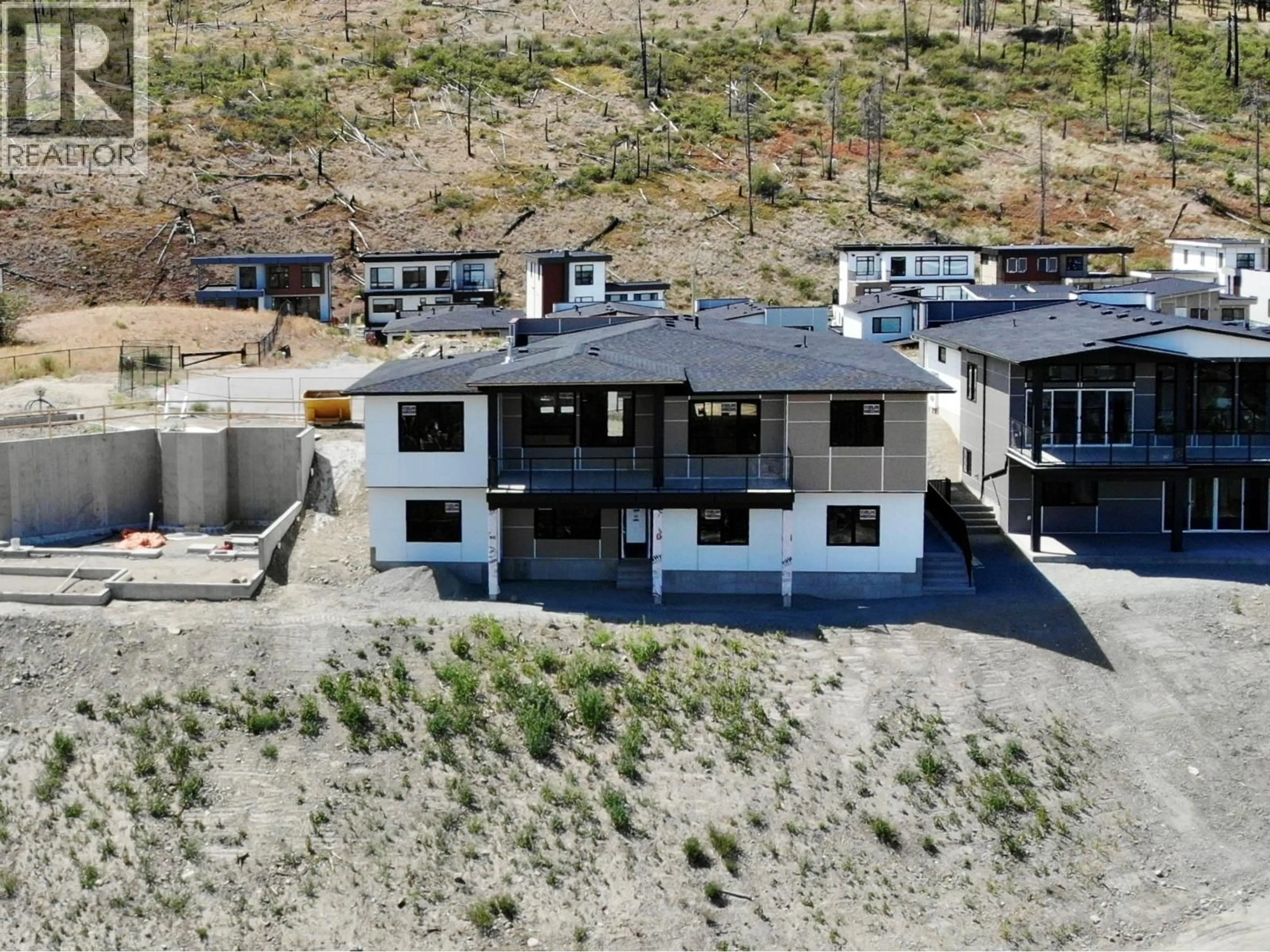 A pic from outside/outdoor area/front of a property/back of a property/a pic from drone, unknown for 3769 DAVIDSON COURT, West Kelowna British Columbia V4T0B1