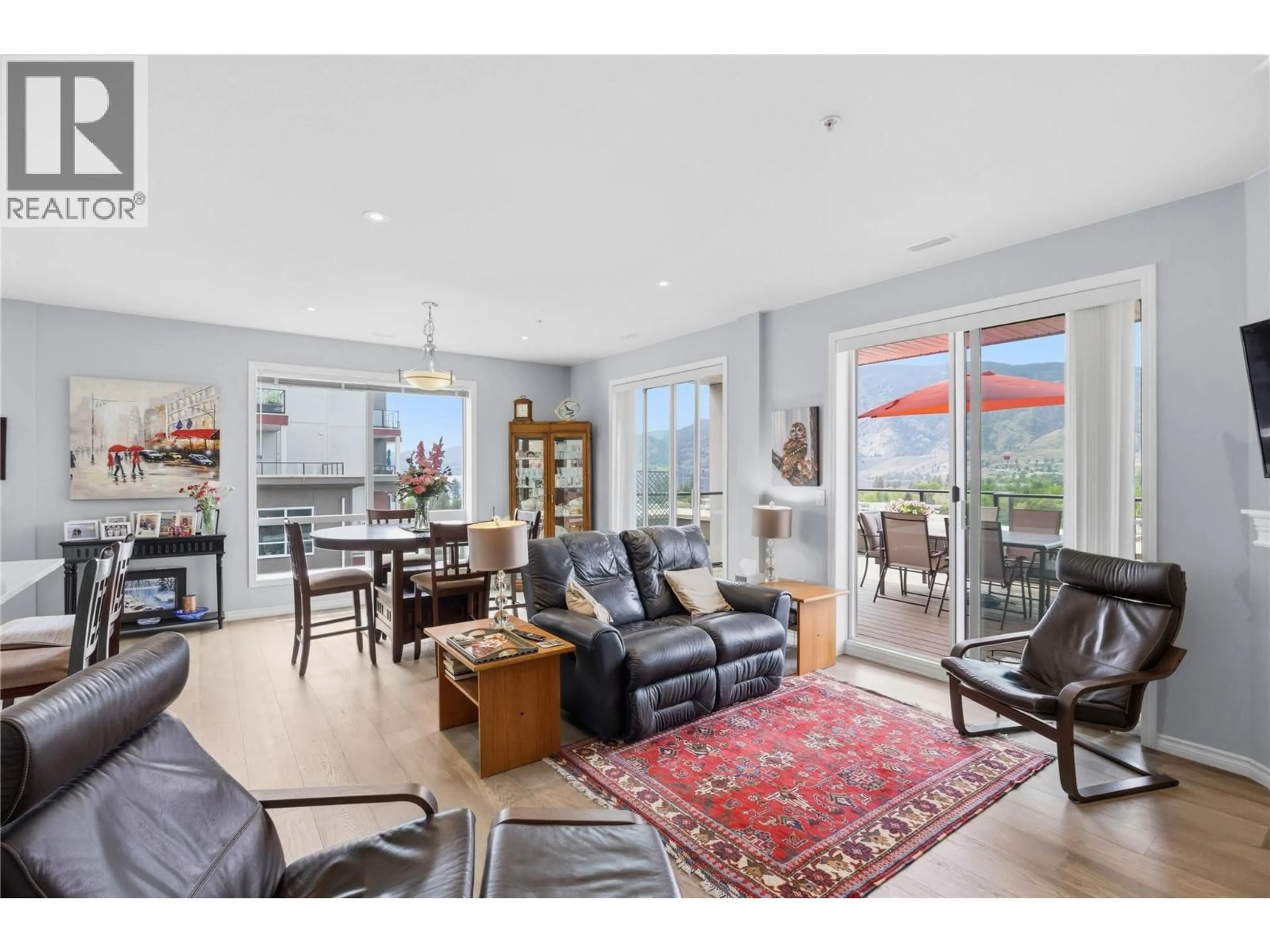 Living room with furniture, unknown for 1104 - 3346 SKAHA LAKE ROAD, Penticton British Columbia V2A0H6