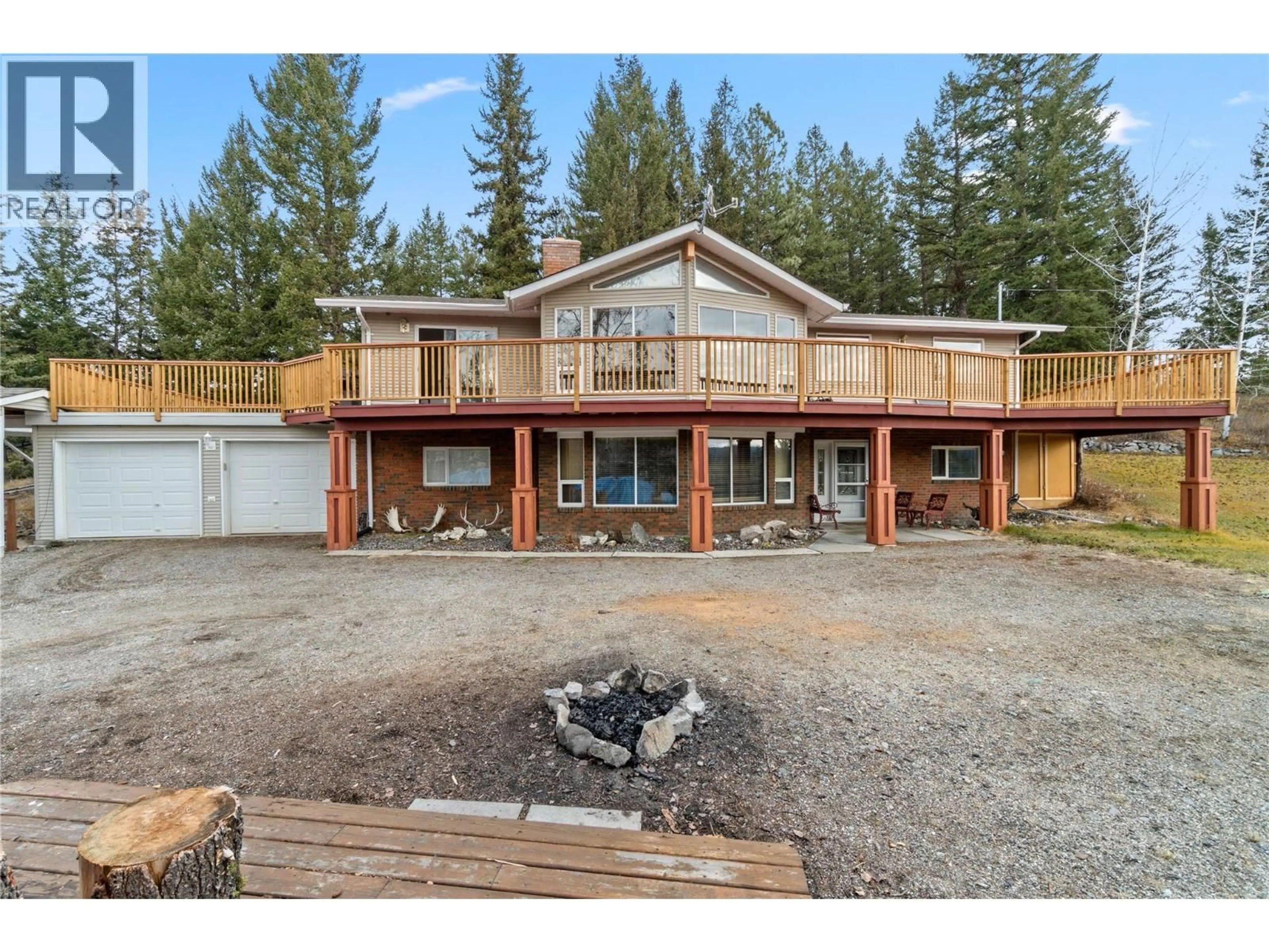 A pic from outside/outdoor area/front of a property/back of a property/a pic from drone, unknown for 222 THRISSEL PLACE, Logan Lake British Columbia V0K1W0
