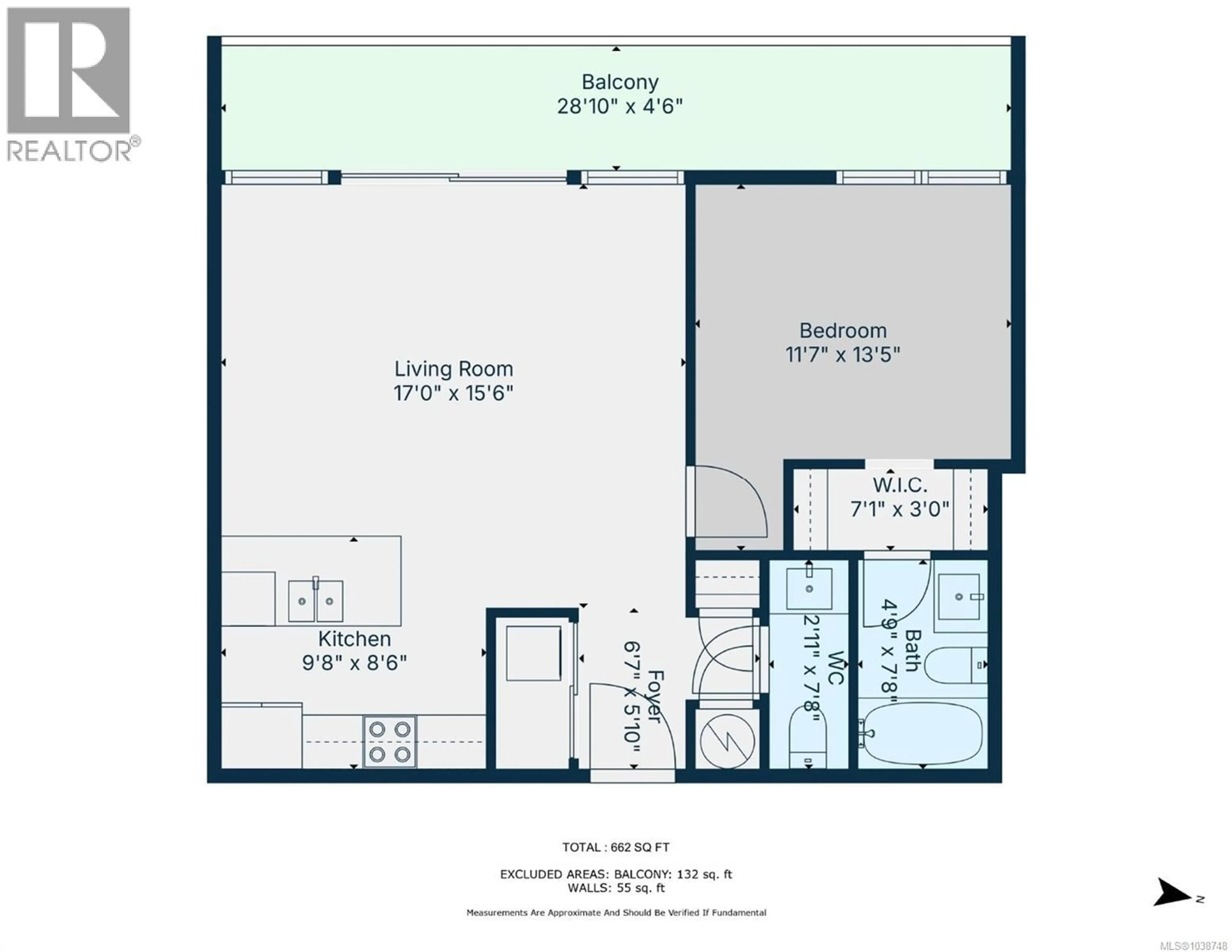 Floor plan for 306 - 119 HALIBURTON STREET, Nanaimo British Columbia V9R4V9