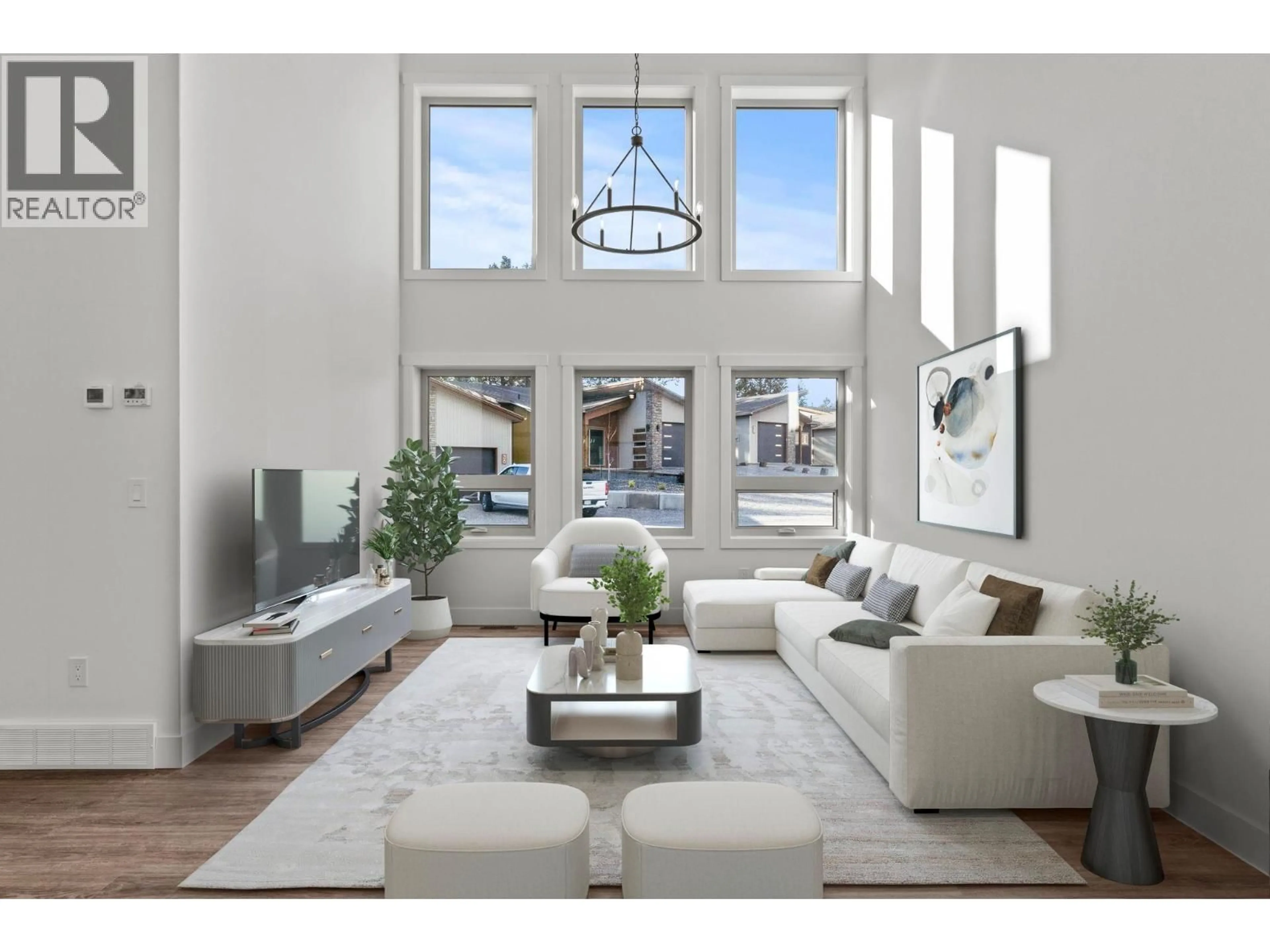 Living room with furniture, unknown for 1210 SWANSEA CRESCENT, Windermere British Columbia V0B1J0