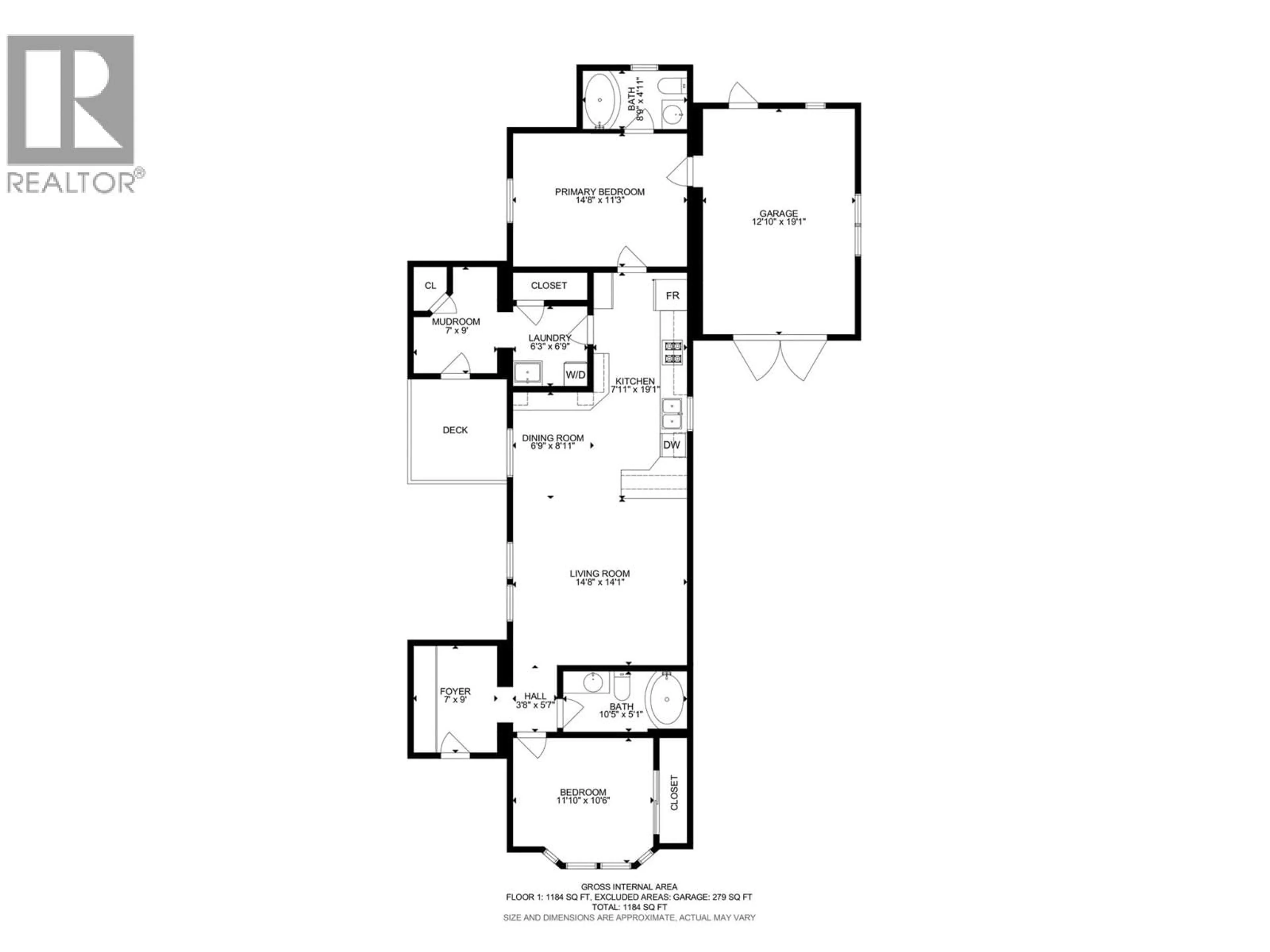 Floor plan for 21 - 1781 ORD ROAD, Kamloops British Columbia V2B7V5