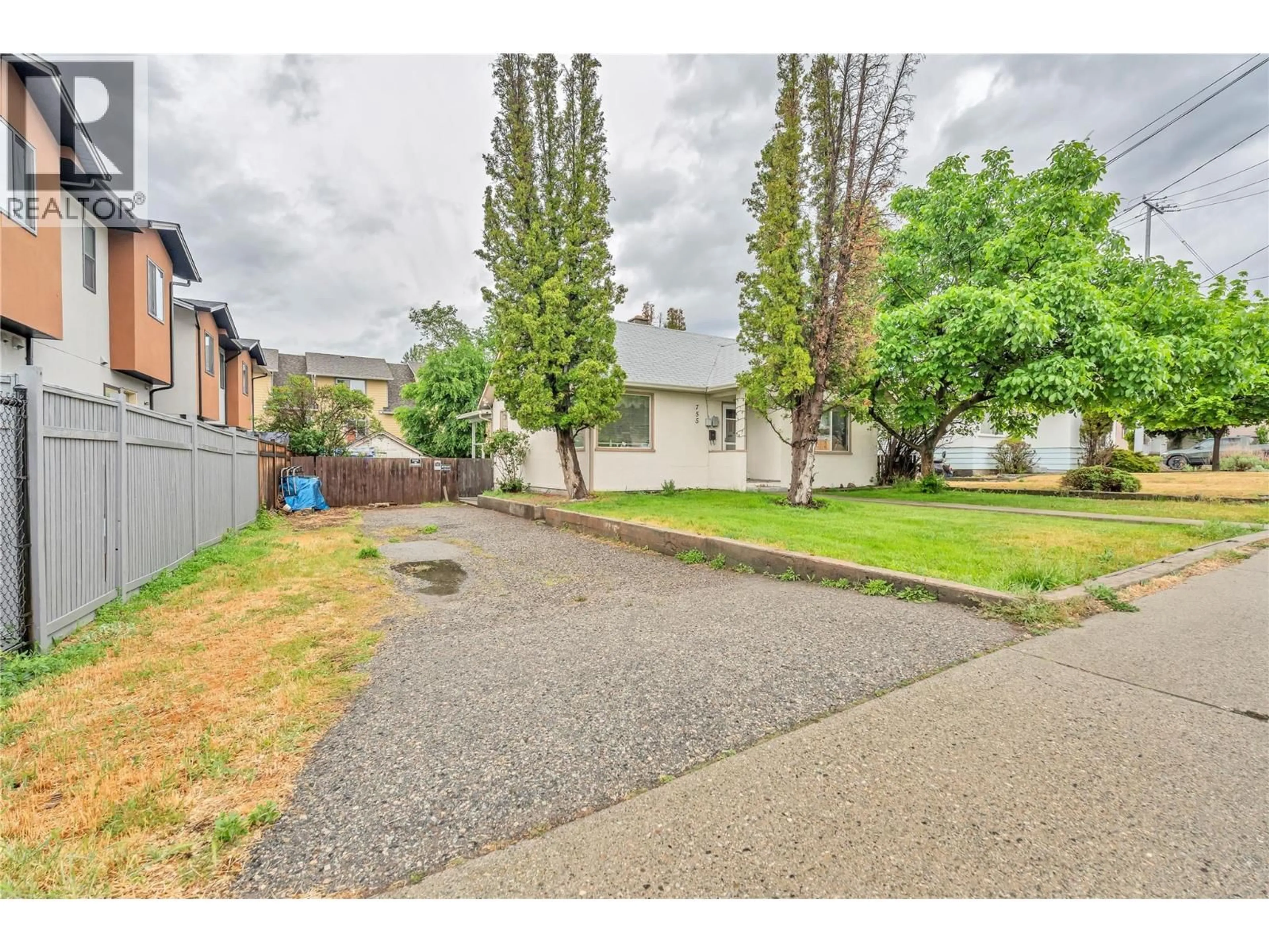 A pic from outside/outdoor area/front of a property/back of a property/a pic from drone, street for 755 FORESTBROOK DRIVE, Penticton British Columbia V2A2E6